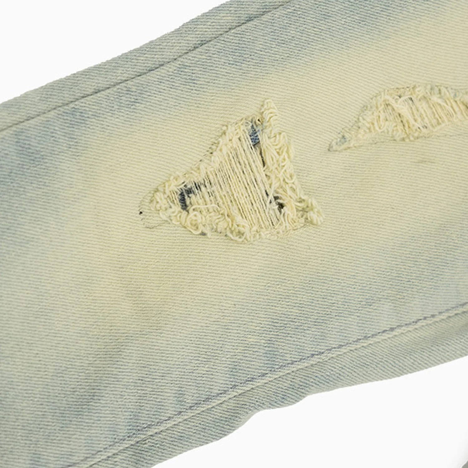 Kid's Savar Ice Blue Tinted Slim Denim Jeans Pant - Image 5