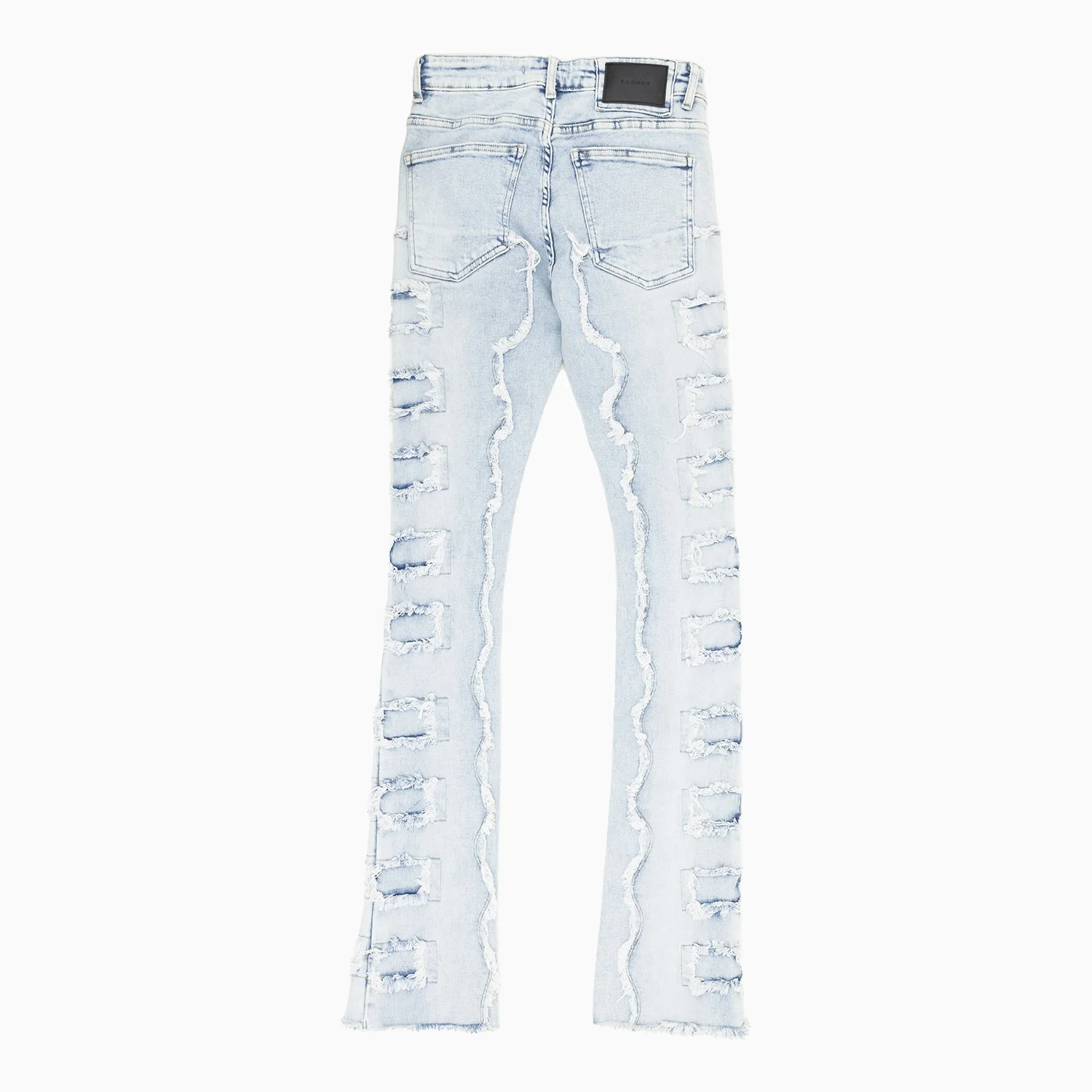 Men's Premium Stacked Rips Slim Denim Pant - Image 2