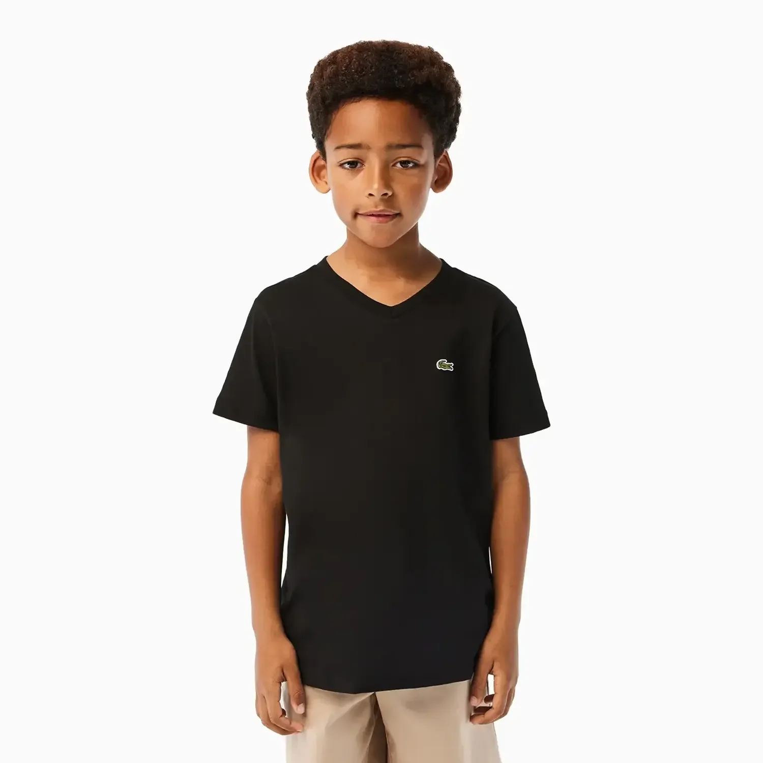 Kid's Cotton V Neck T-Shirt - Image 13