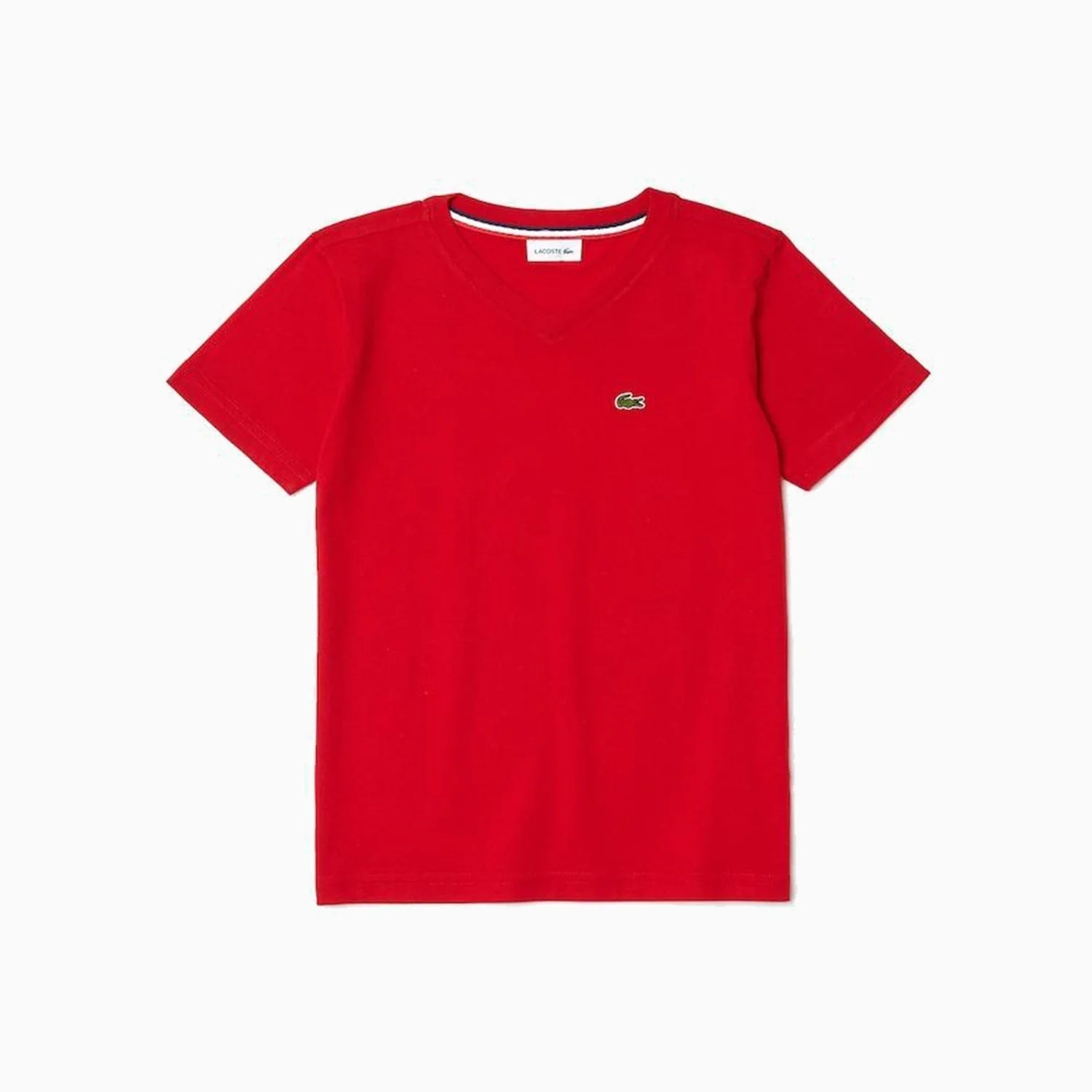 Kid's Cotton V Neck T-Shirt - Image 2