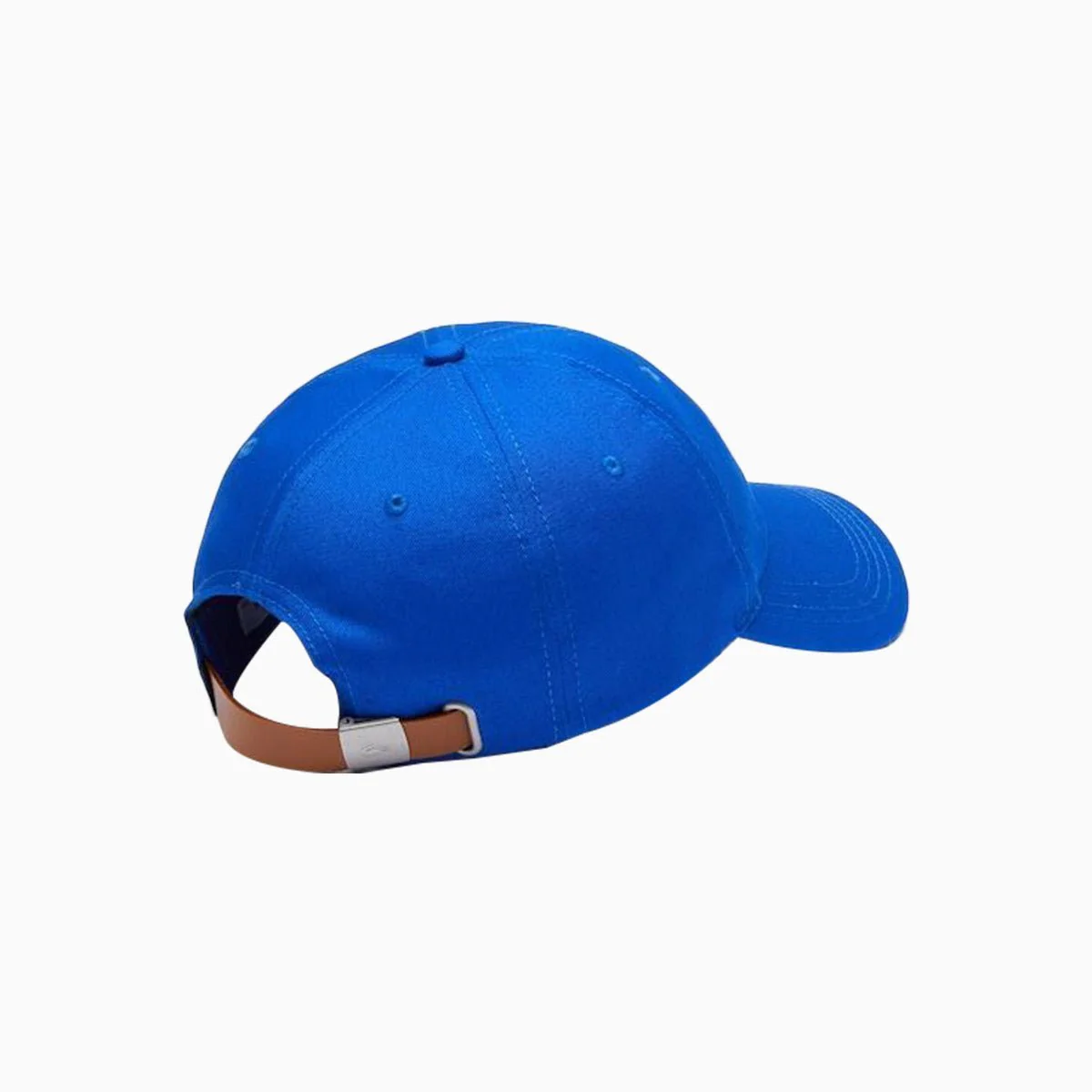 Contrast Strap And Oversized Crocodile Cotton Cap - Image 2