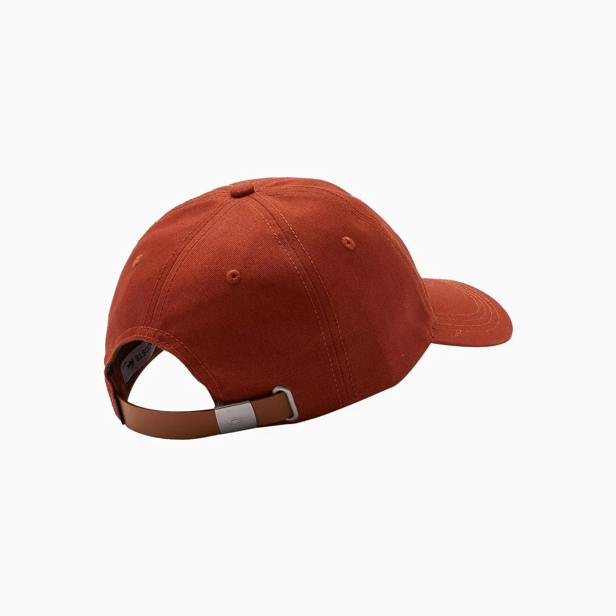 Contrast Strap And Oversized Crocodile Cotton Cap - Image 2