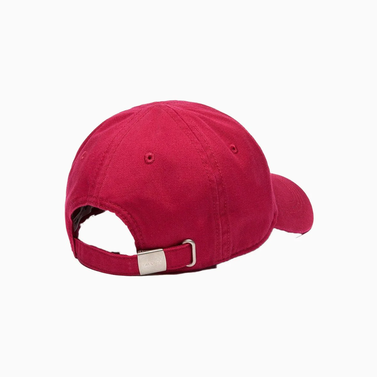 Contrast Strap And Oversized Crocodile Cotton Cap - Image 2