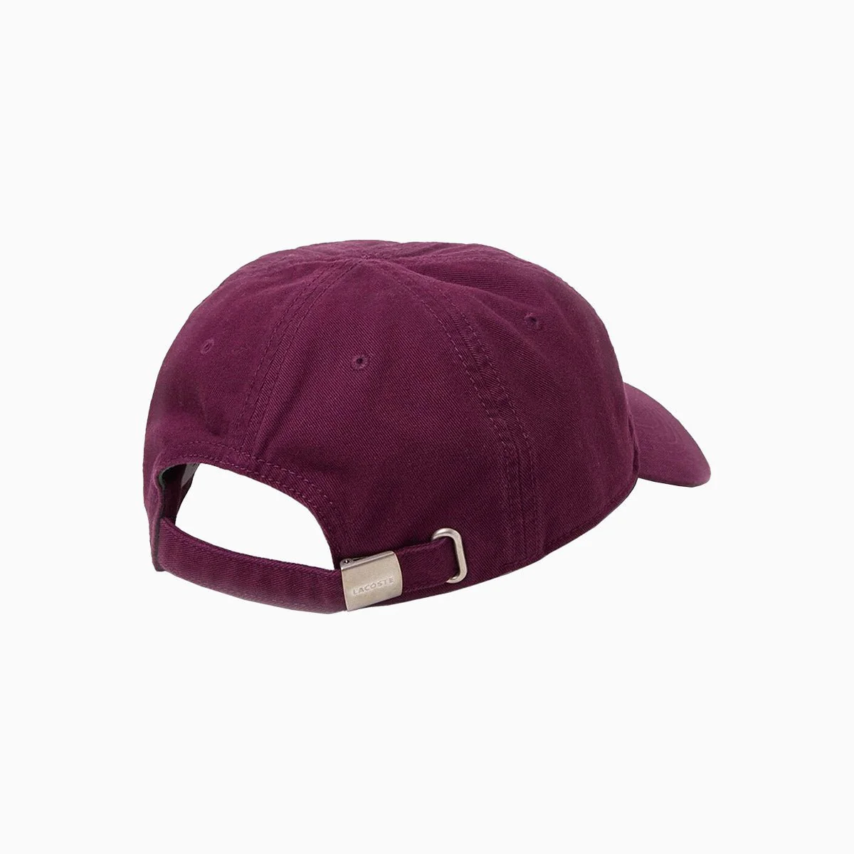 Contrast Strap And Oversized Crocodile Cotton Cap - Image 2
