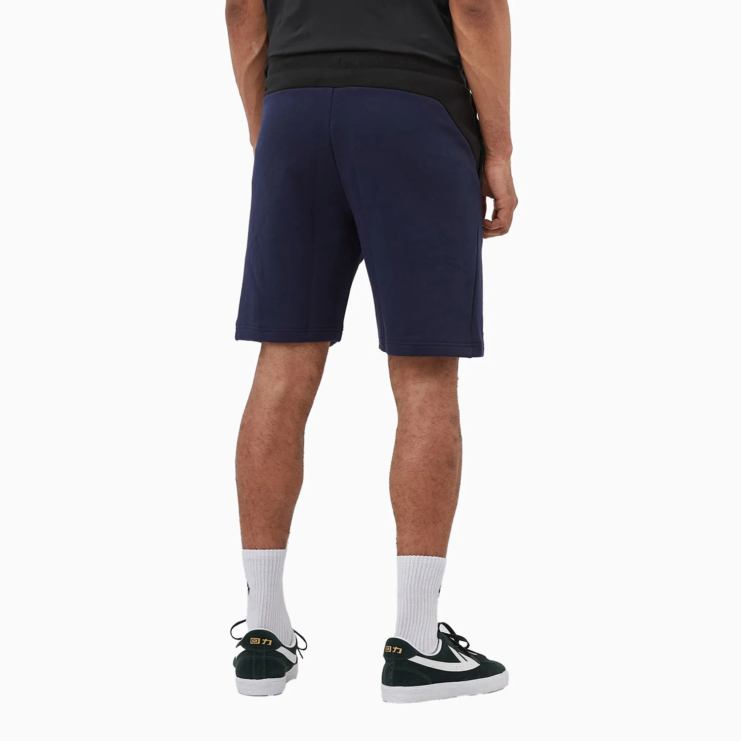 Men's Contrast Accents Fleece Shorts - Image 8