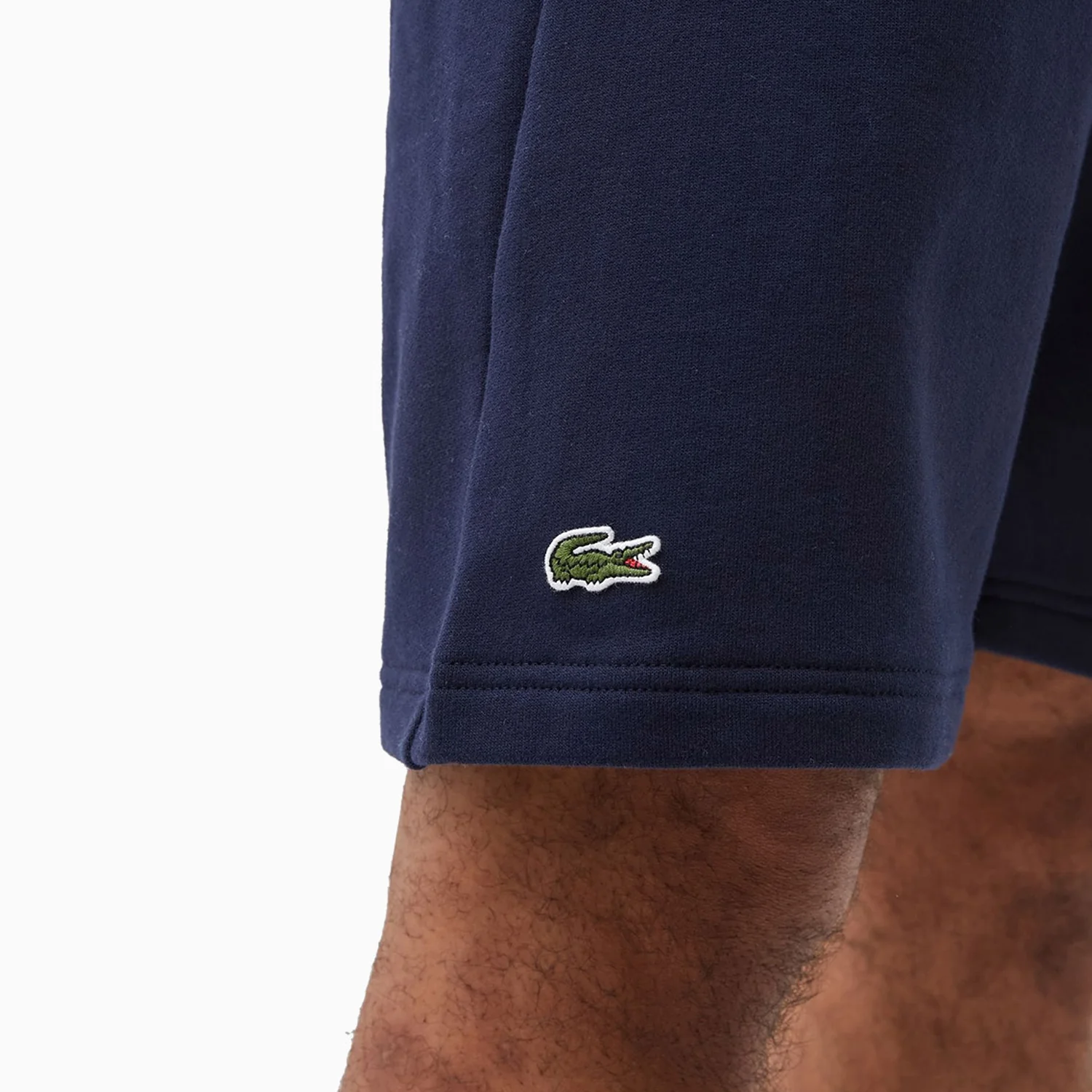Men's Contrast Accents Fleece Shorts - Image 9