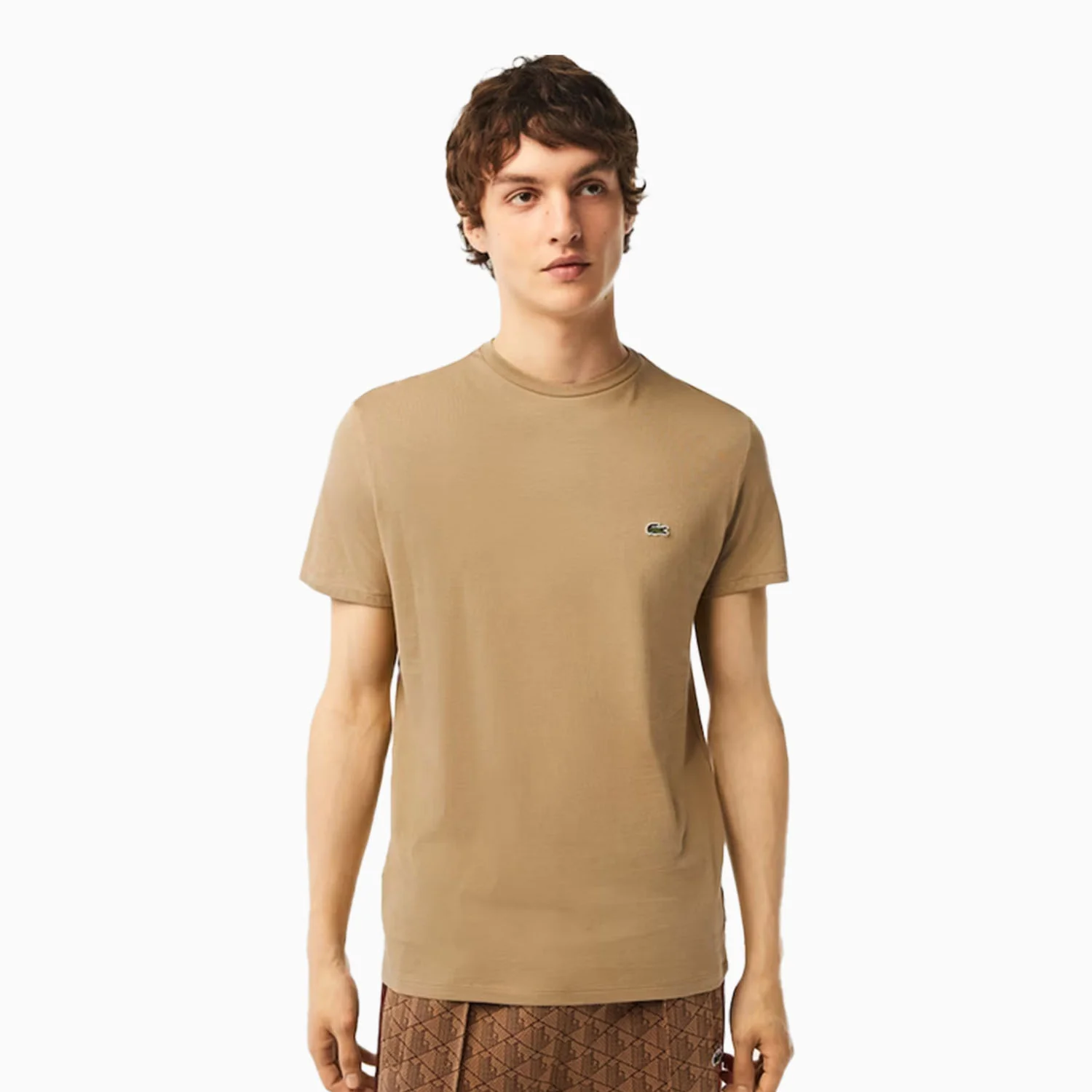 Men's Crew Neck Pima T-shirt And Shorts Outfit - Image 2