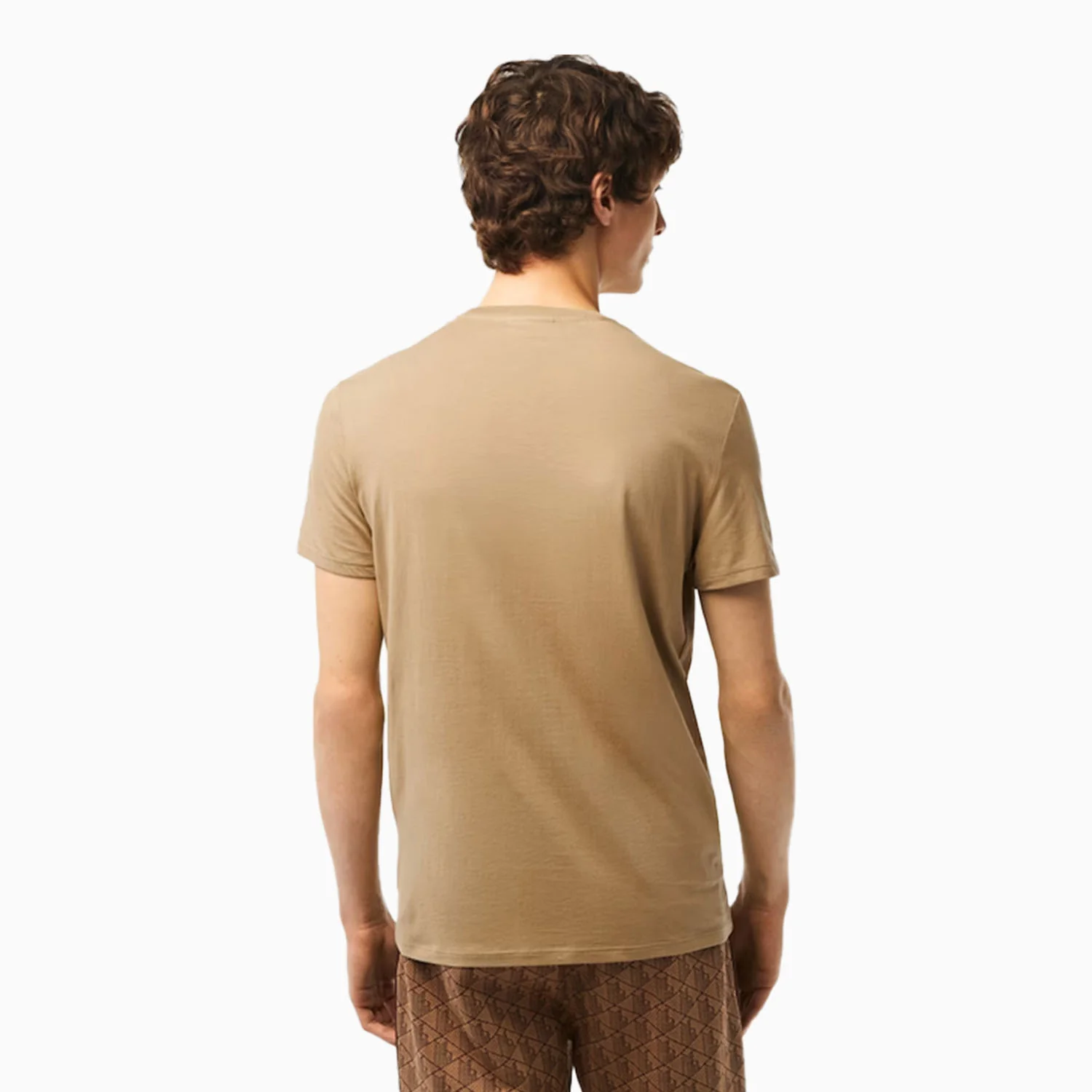 Men's Crew Neck Pima T-shirt And Shorts Outfit - Image 4