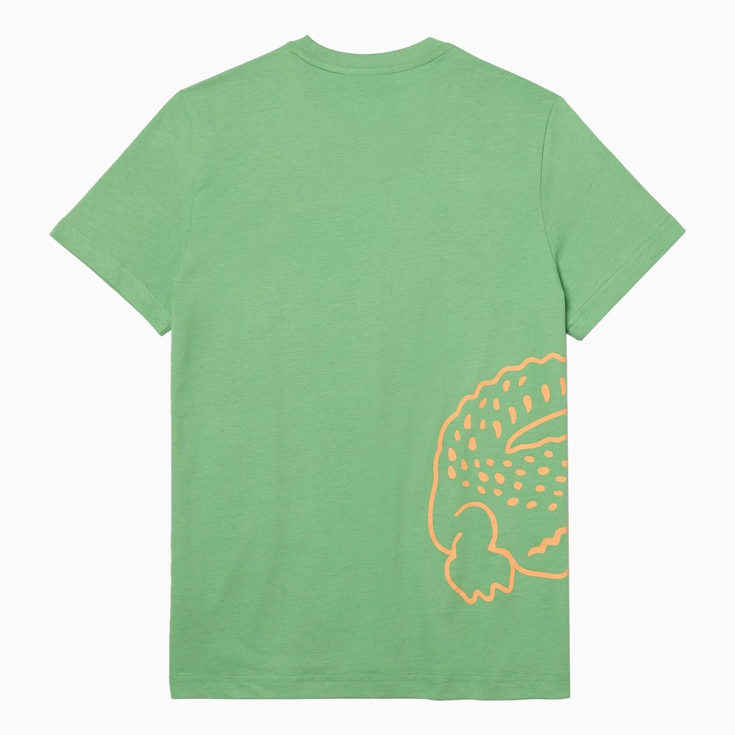 Men's Crocodile Print Crew Neck T Shirt - Image 4