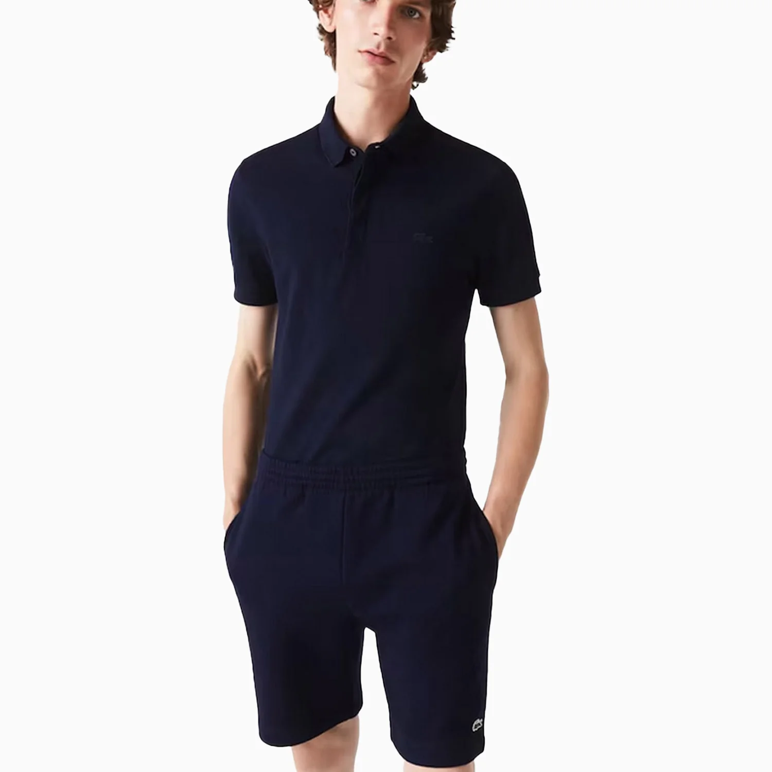 Men's Organic Brushed Cotton Fleece Shorts - Image 3