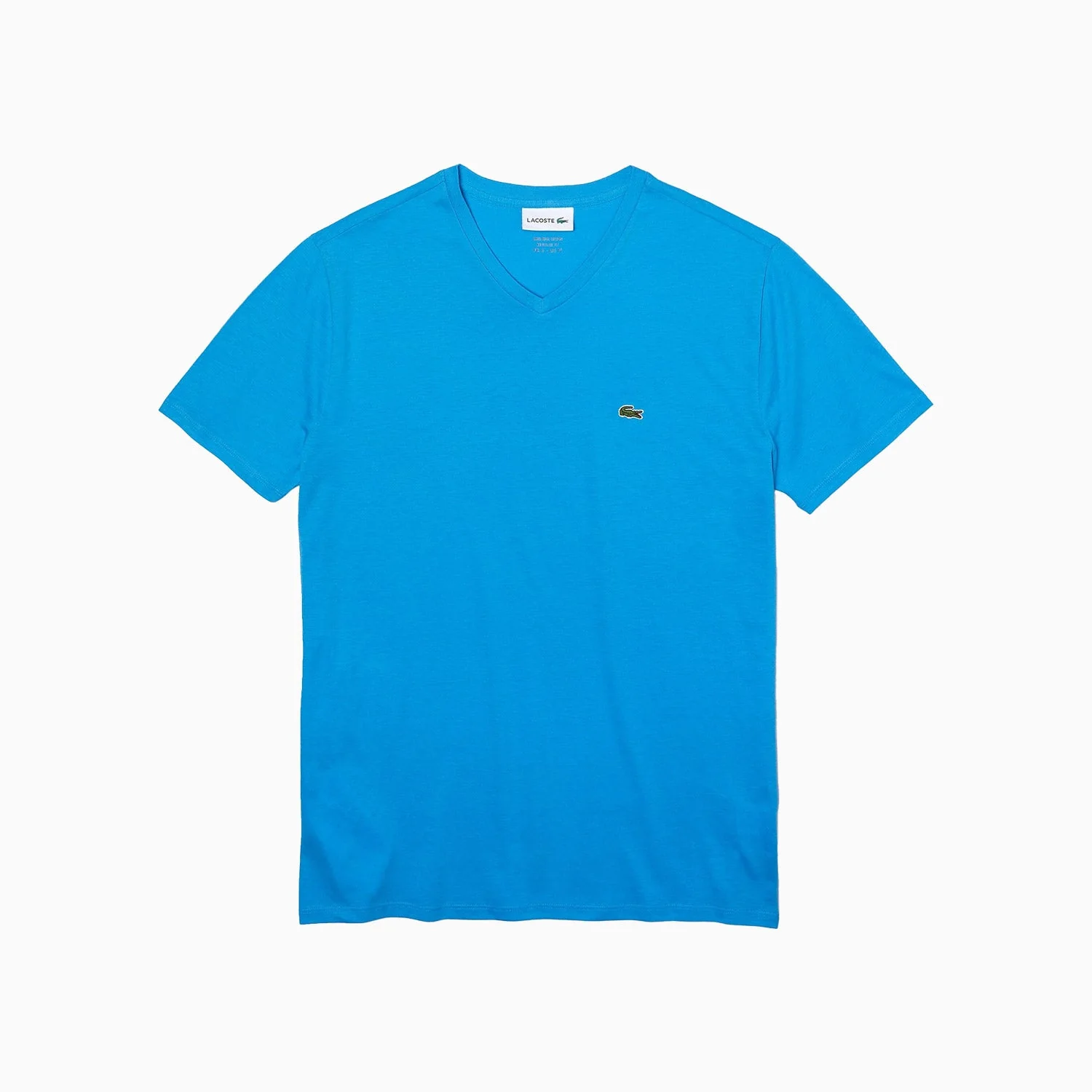Men's Pima Cotton V-Neck Jersey T Shirt - Image 2