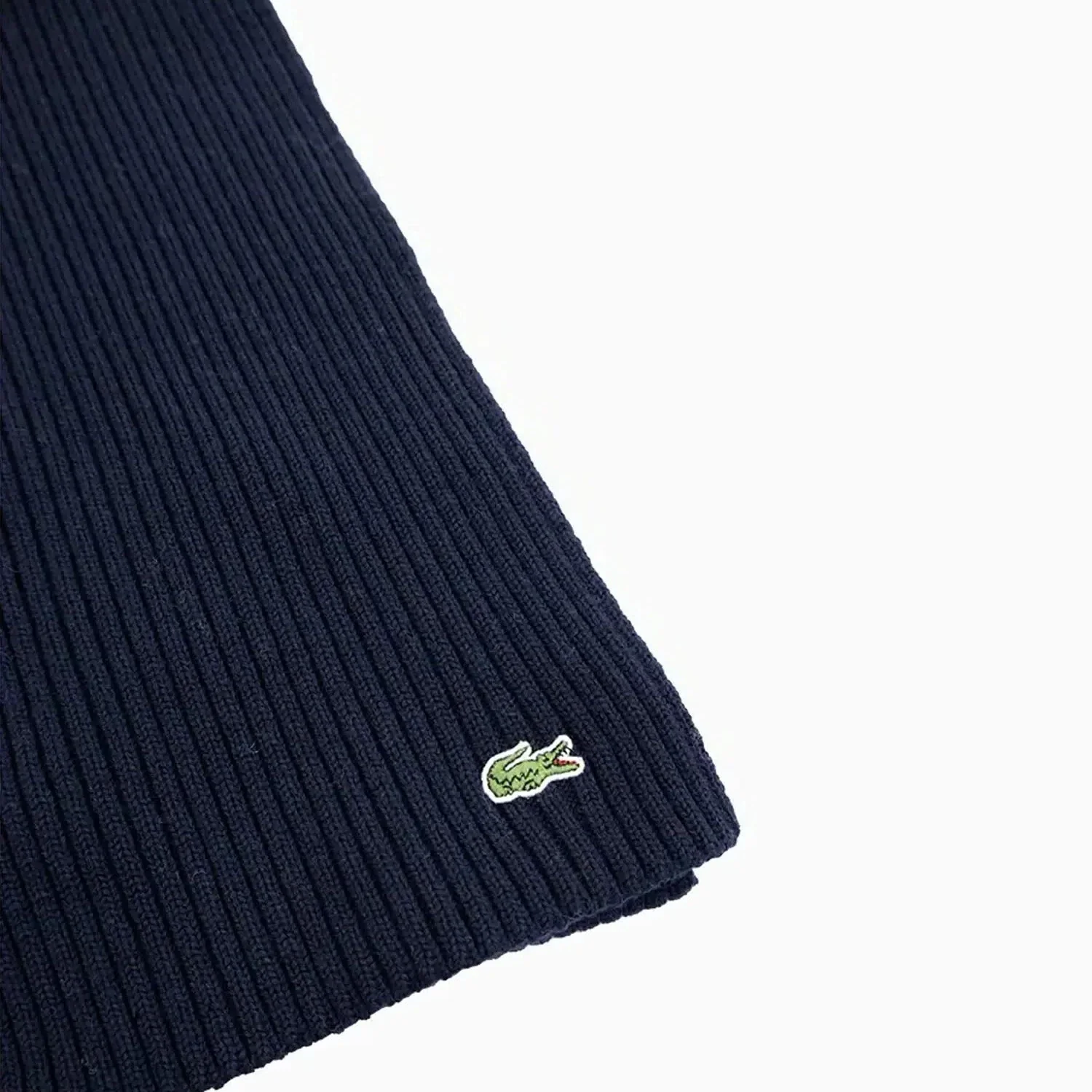 Ribbed Crocodile Wool Scarf - Image 4