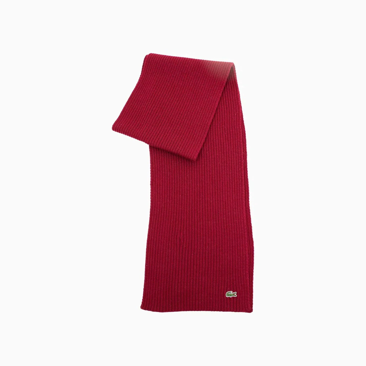 Ribbed Crocodile Wool Scarf - Image 2