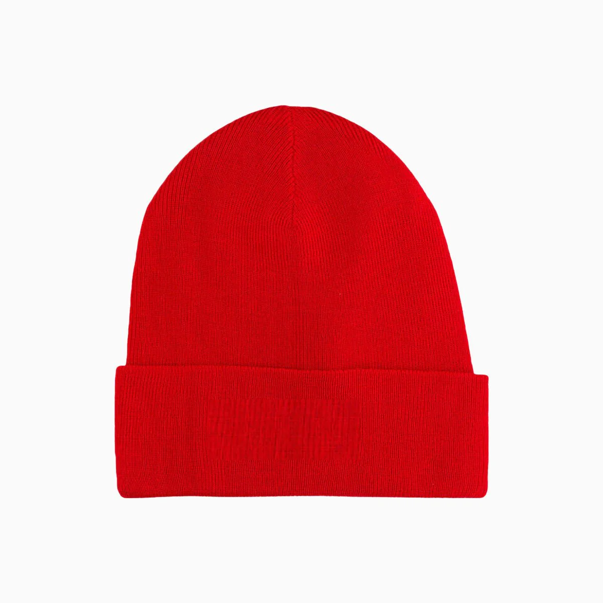 Ribbed Wool Turned Edge Beanie Hat - Image 2