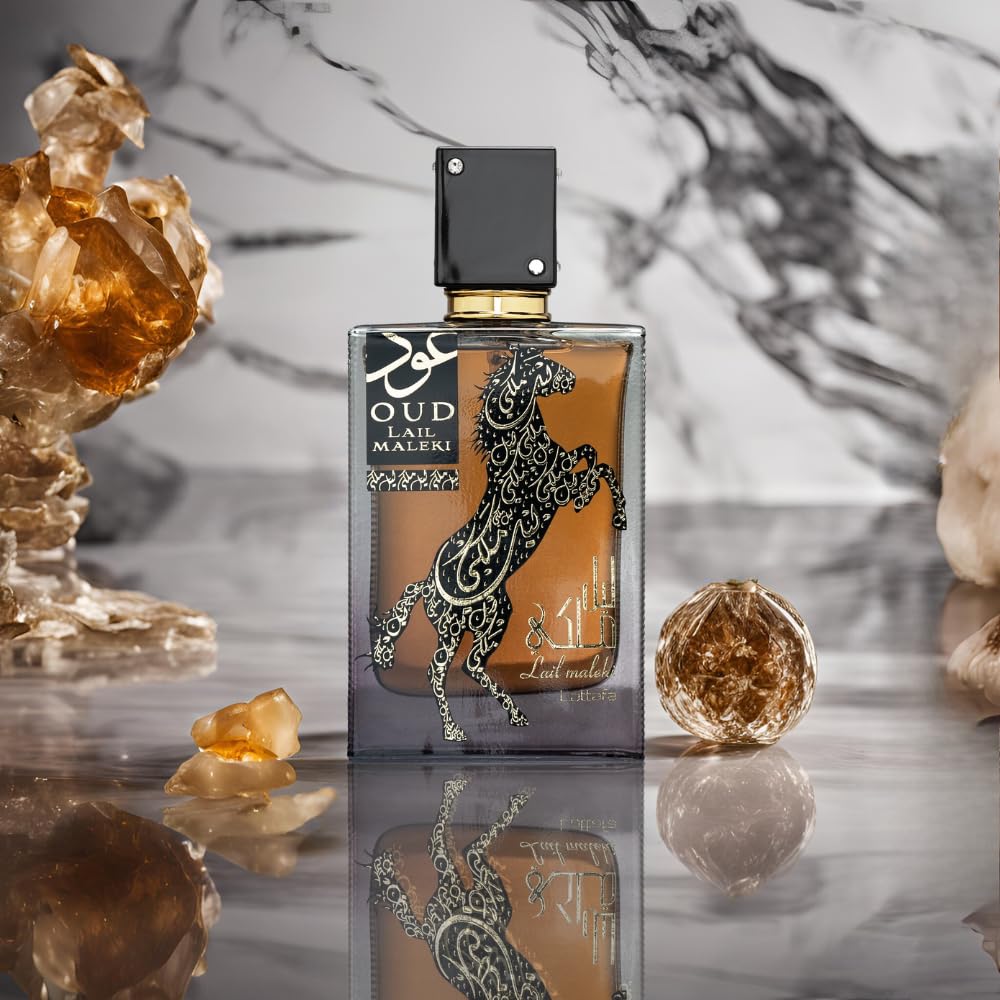 Lattafa Oud Lail Malaki 3.4 EDP Oz - Image 2