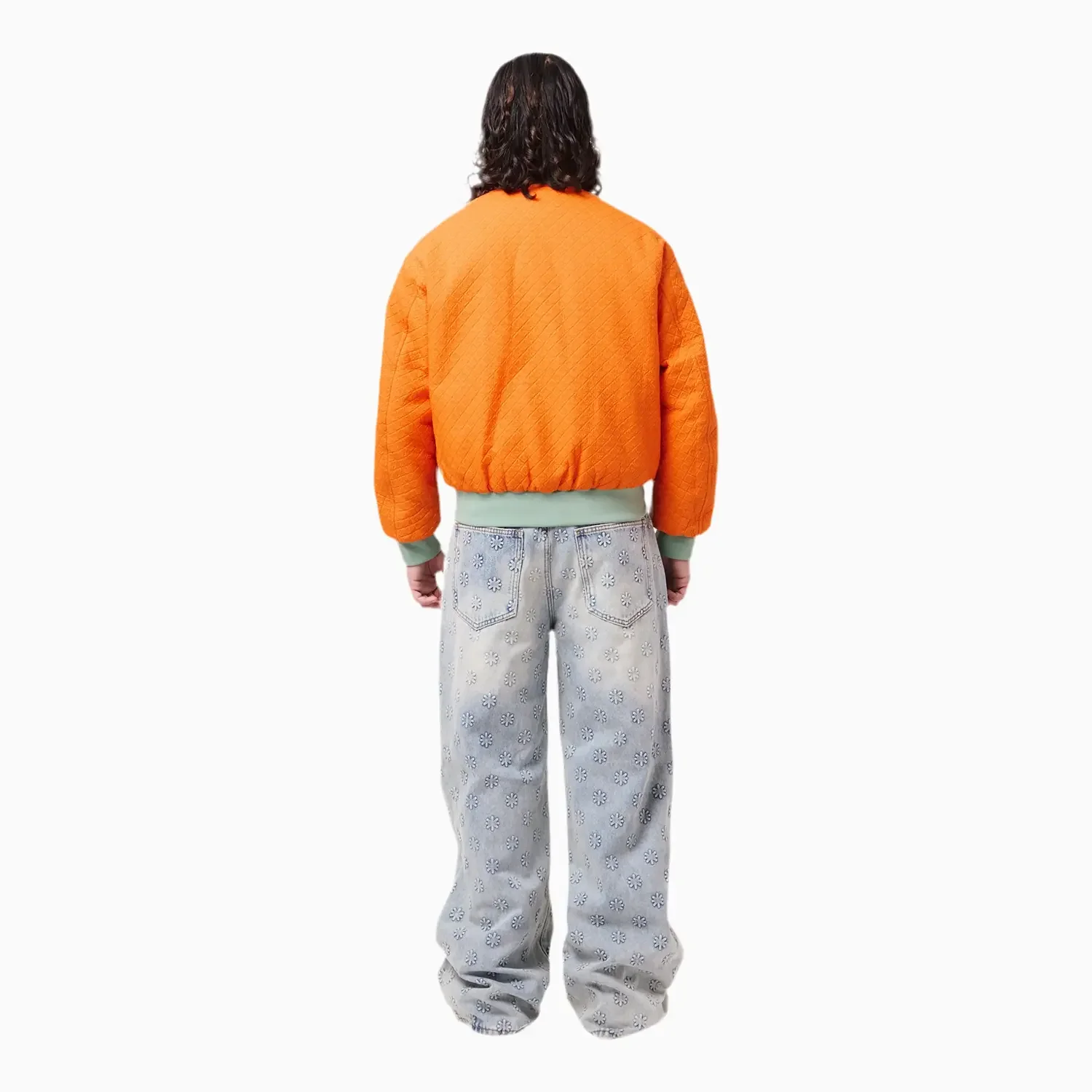 Men's Embossed Logo Denim Pant - Image 5