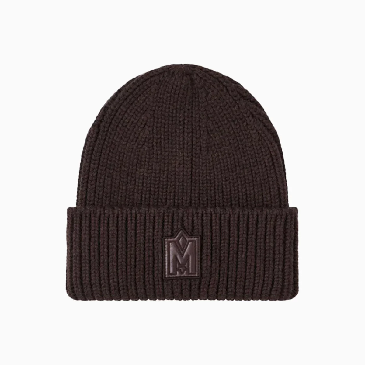 JUDE-M Hand Knit Toque With Ribbed Cuff Beanie Hat - Image 2