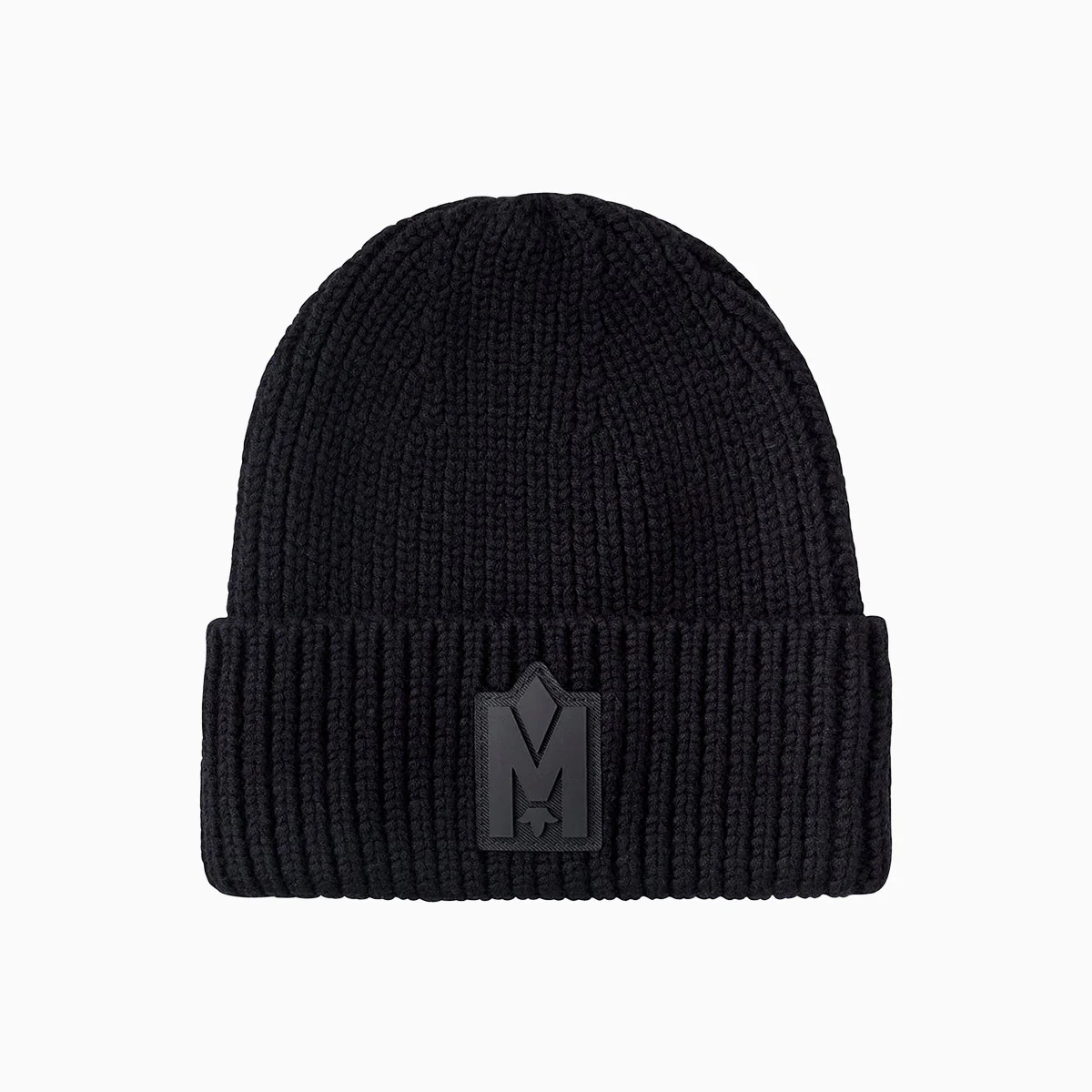 JUDE-WZ Hand Knit Toque With Ribbed Cuff Beanie Hat - Image 2