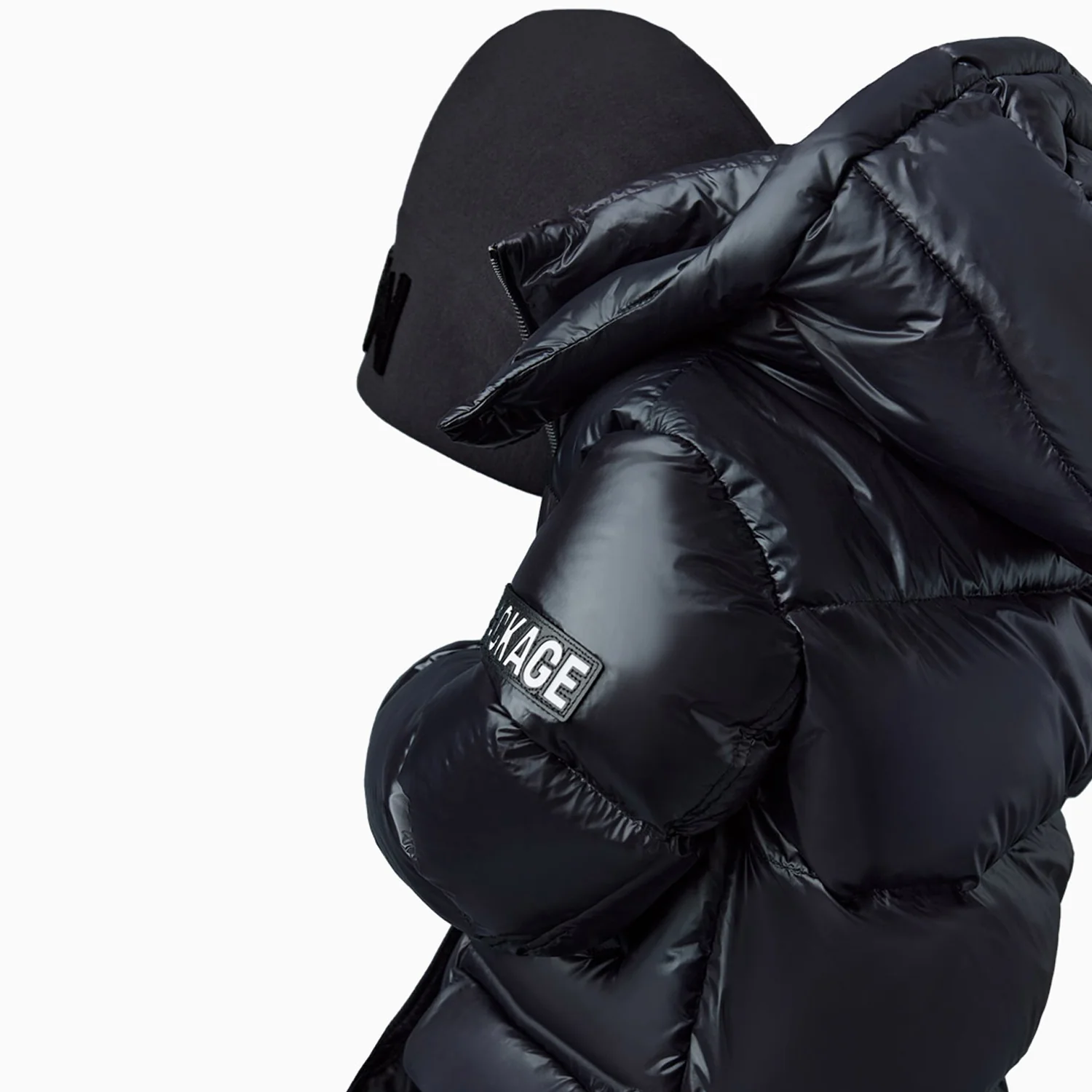 Kid's KENNIE Lustrous Light Down Parka With Hood Fur Jacket - Image 9