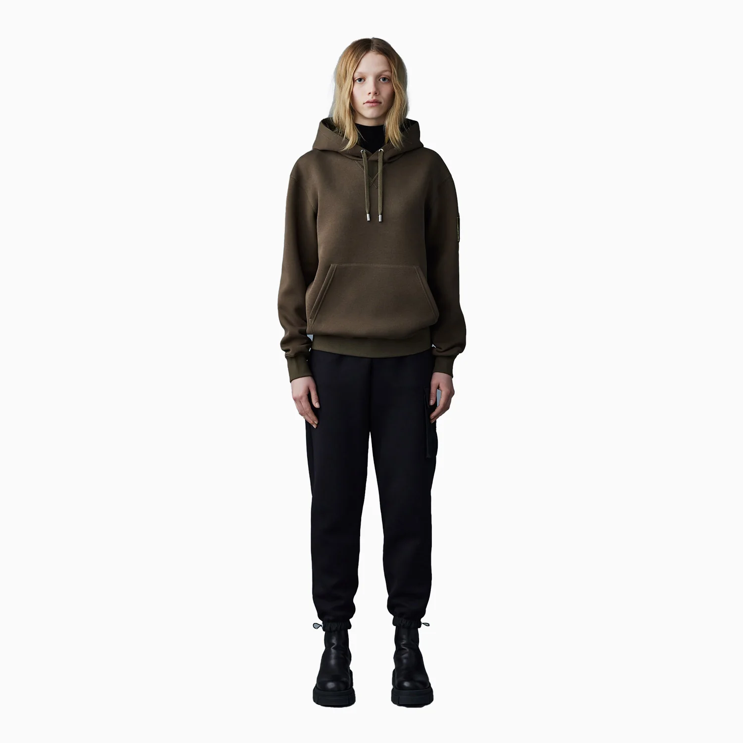 KRYS Pull Over Hoodie With Velvet Embroidery - Image 3