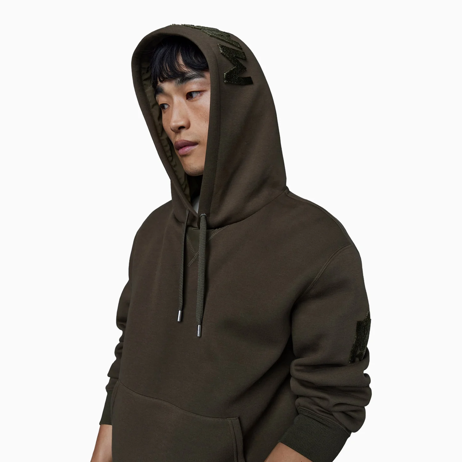KRYS Pull Over Hoodie With Velvet Embroidery - Image 8