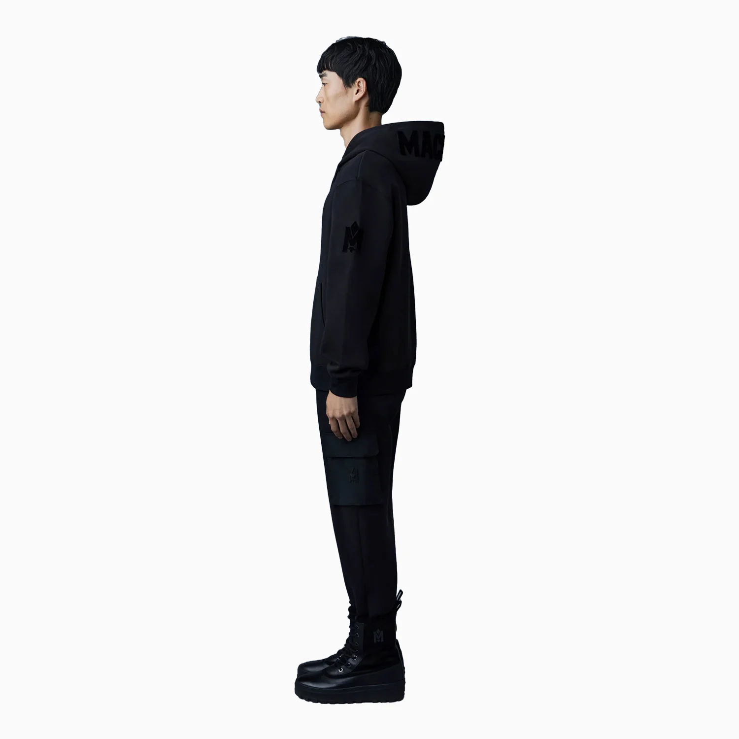 KRYS Pull Over Hoodie With Velvet Embroidery - Image 4
