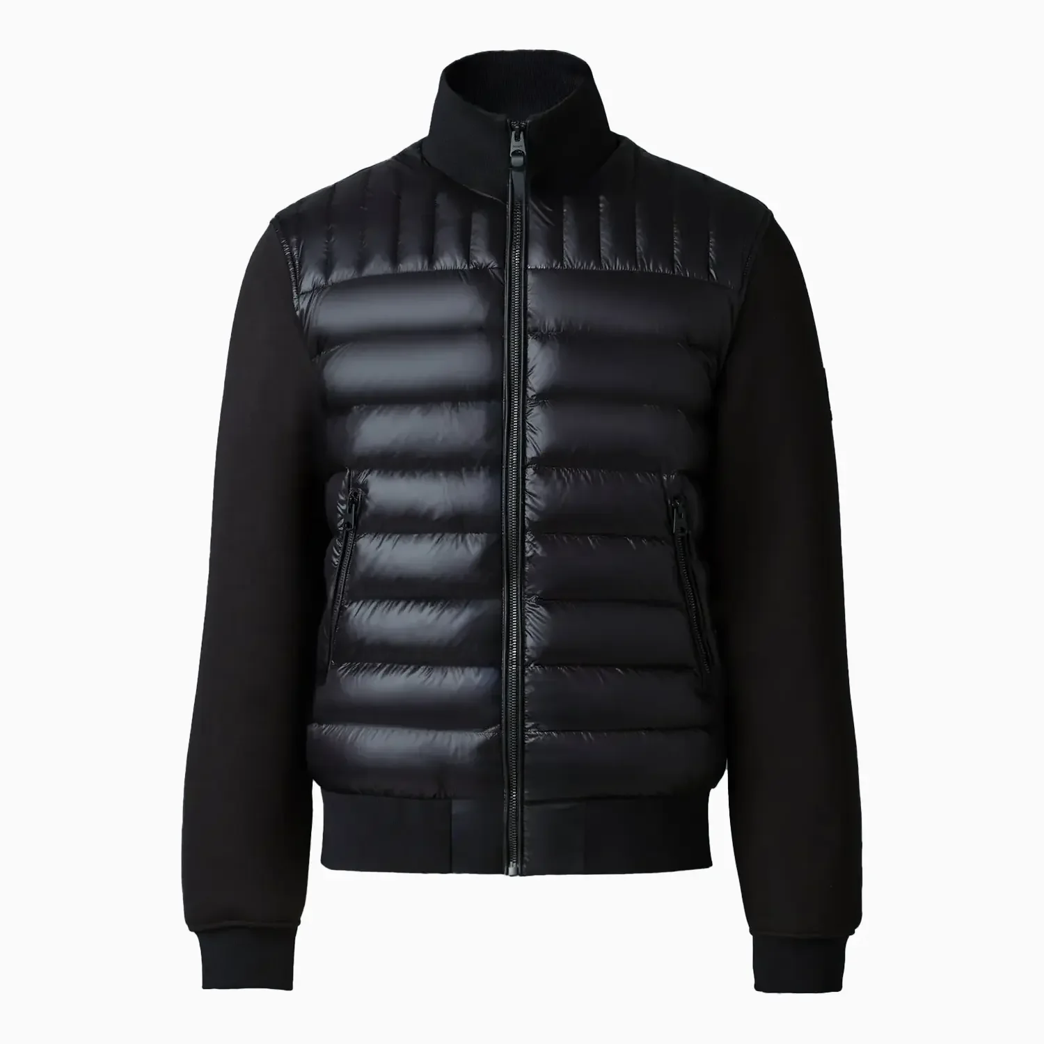 Men's COLLIN-R Nano Down Mixed Media Bomber Jacket - Image 2