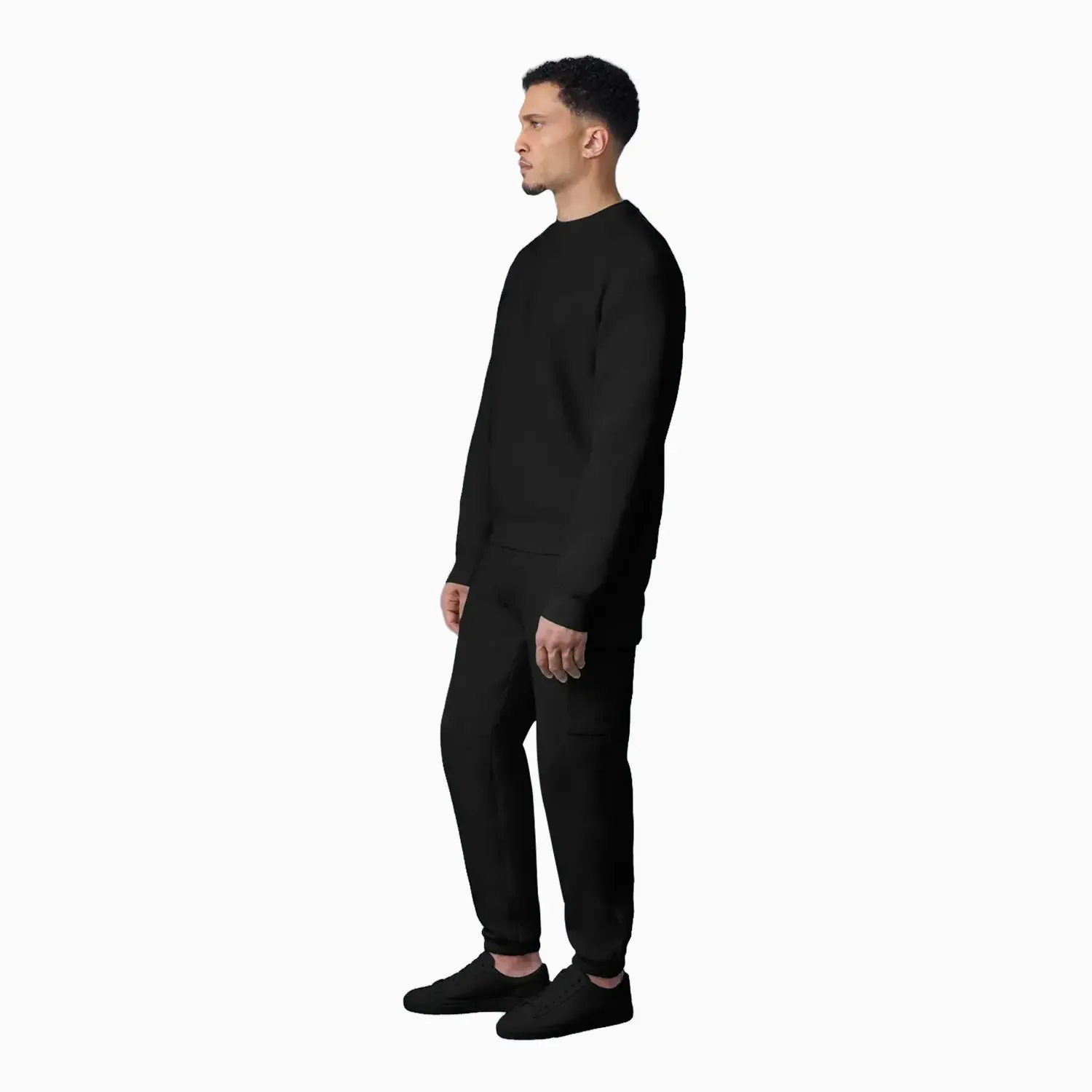 Men's JULIUS Double-Face Jersey Logo Sweatshirt - Image 3