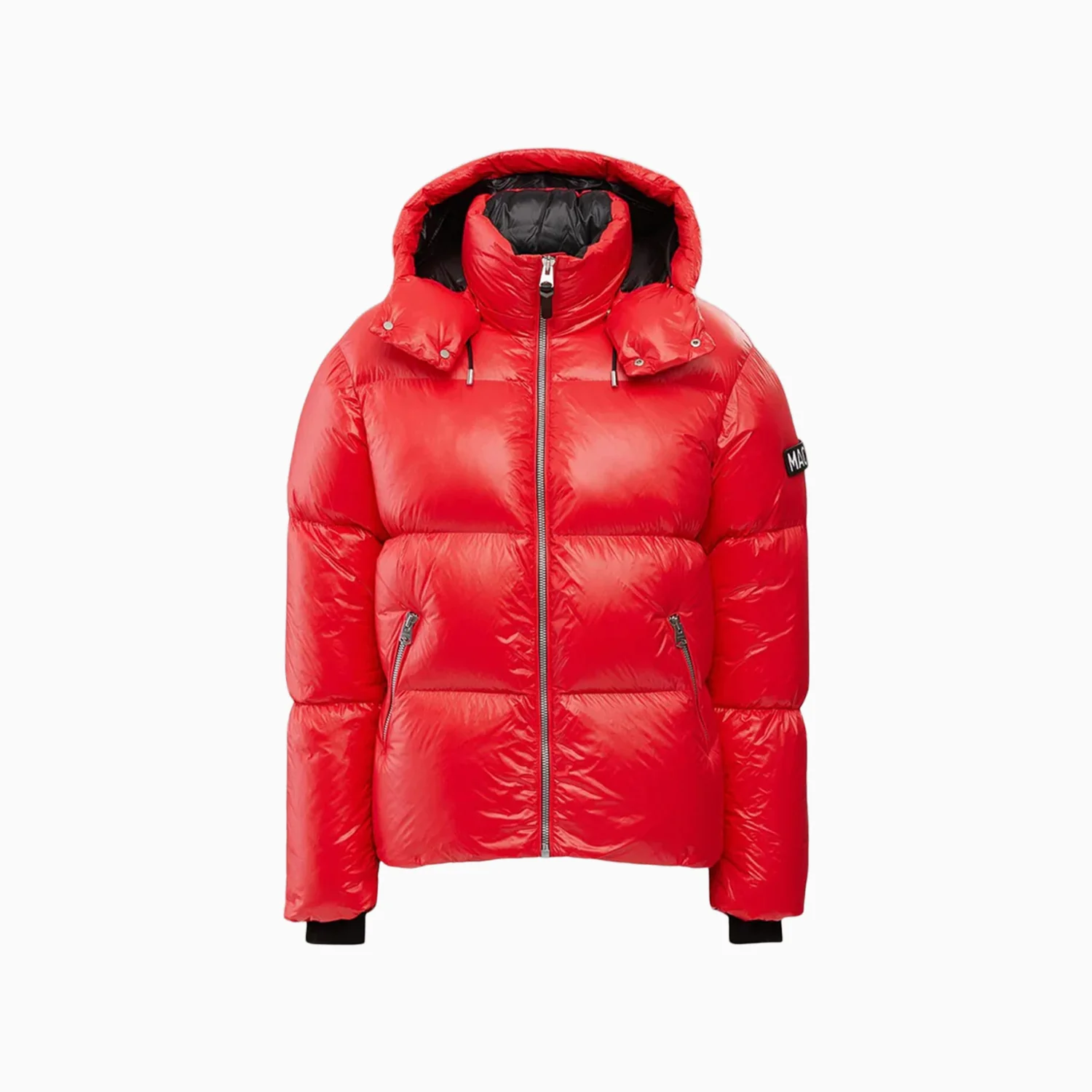 Men's KENT Lustrous Light Down Jacket With Hood - Image 2