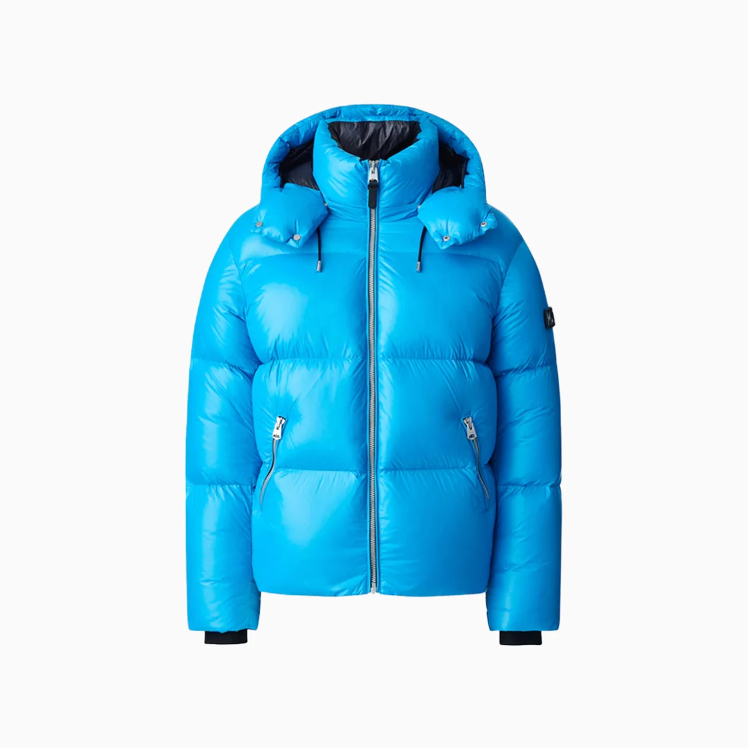 Men's KENT-Z Lustrous Light Down Jacket With Hood - Image 2