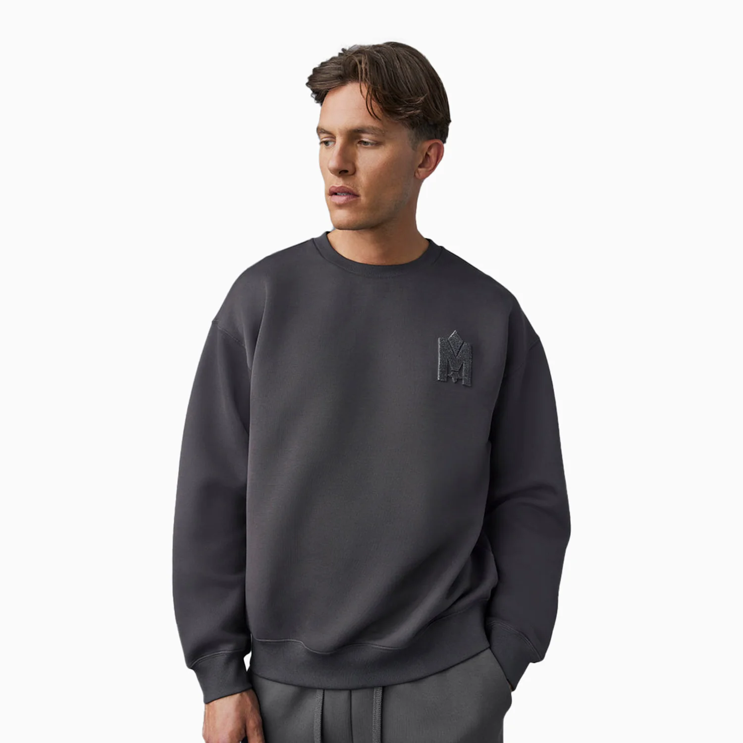 Men's MAX-VT Double Face Jersey Sweatshirt With Embroidered Logo - Image 3
