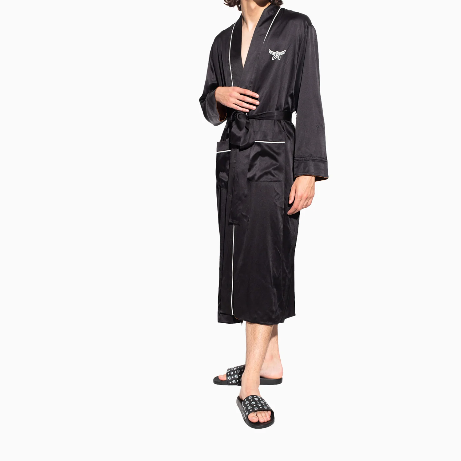 Men's Monogram Print Slide - Image 3