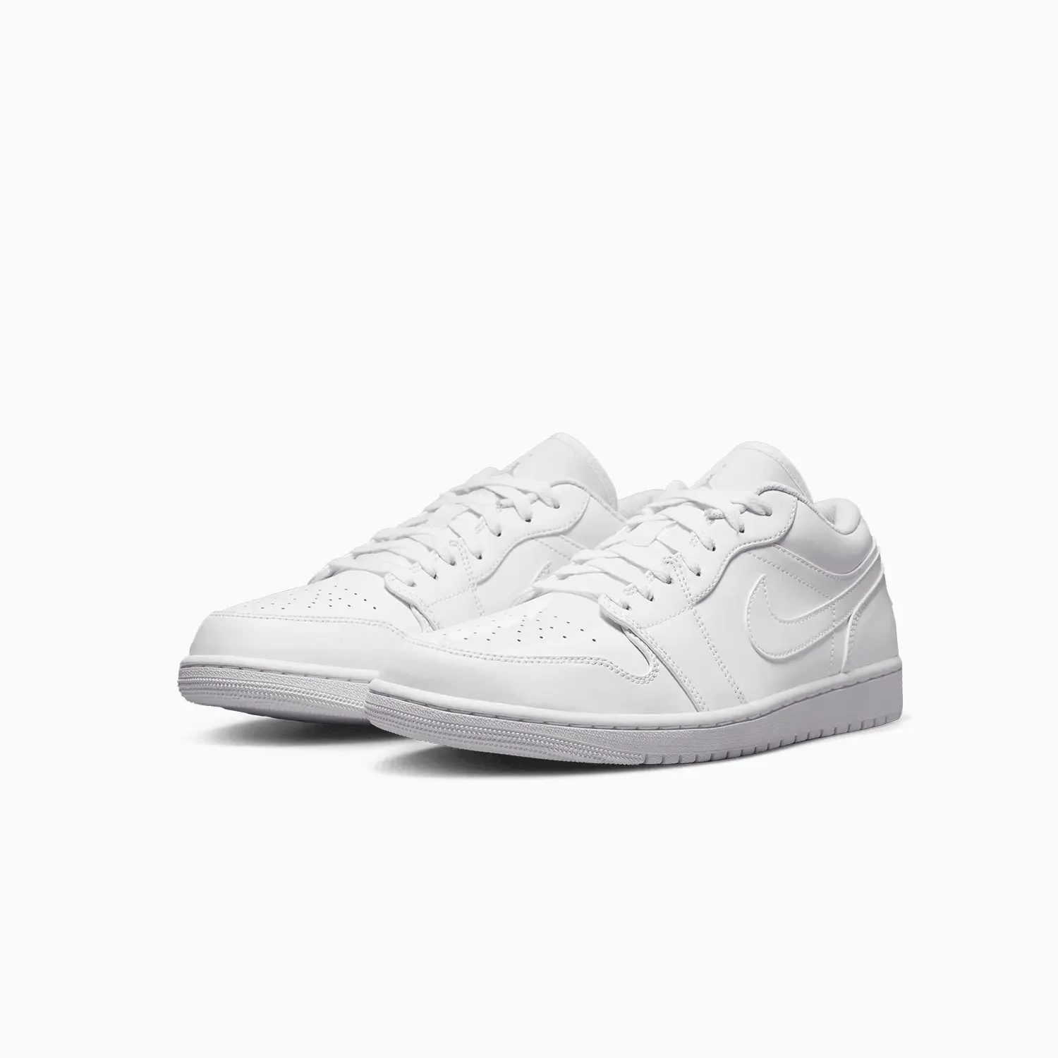 Men's Air Jordan 1 Low "Triple White" - Image 2