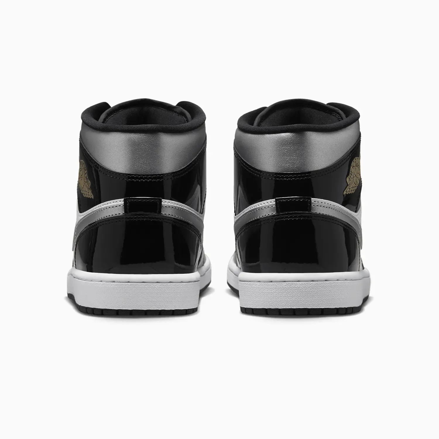 Men's Air Jordan 1 Mid SE "Black Patent" - Image 5