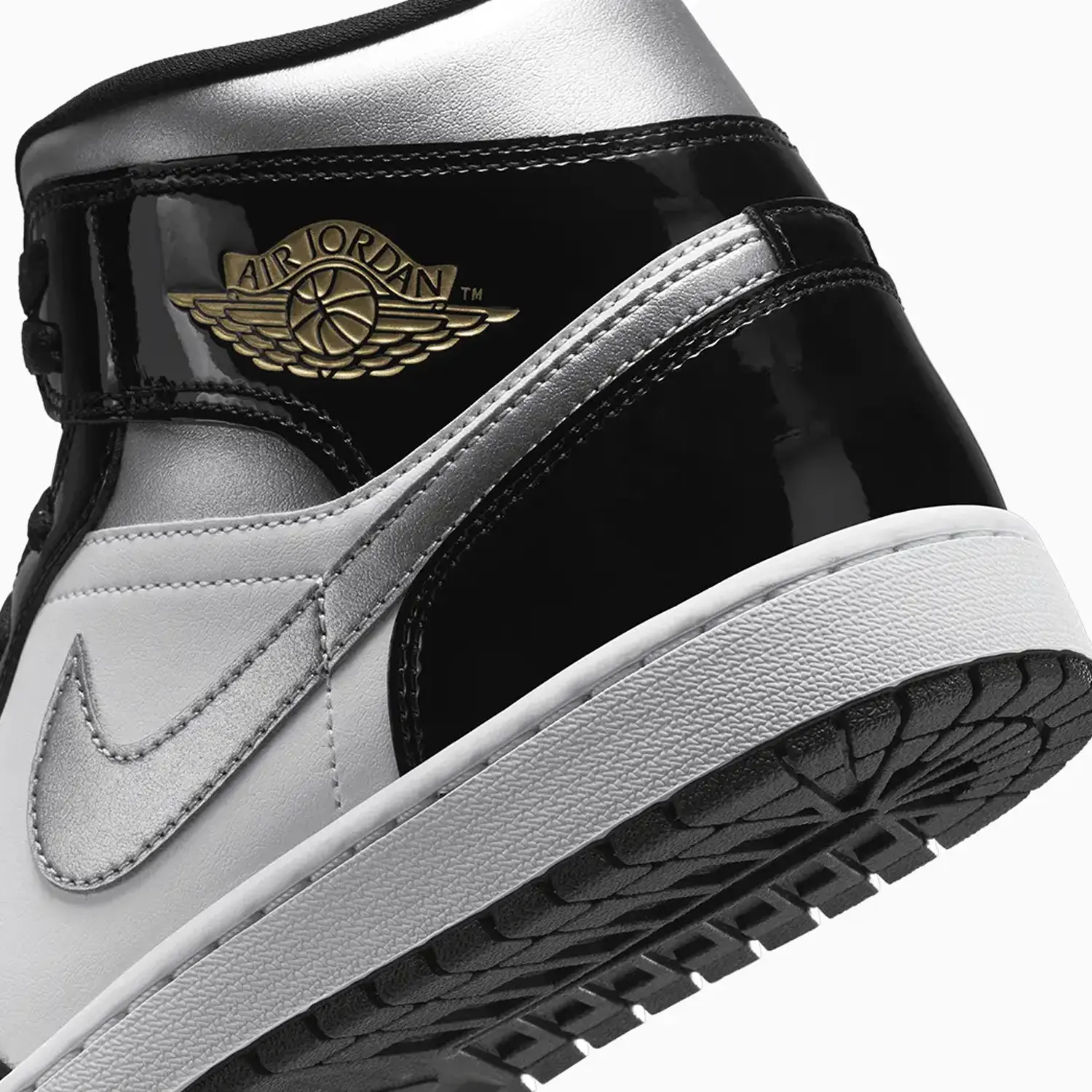Men's Air Jordan 1 Mid SE "Black Patent" - Image 7