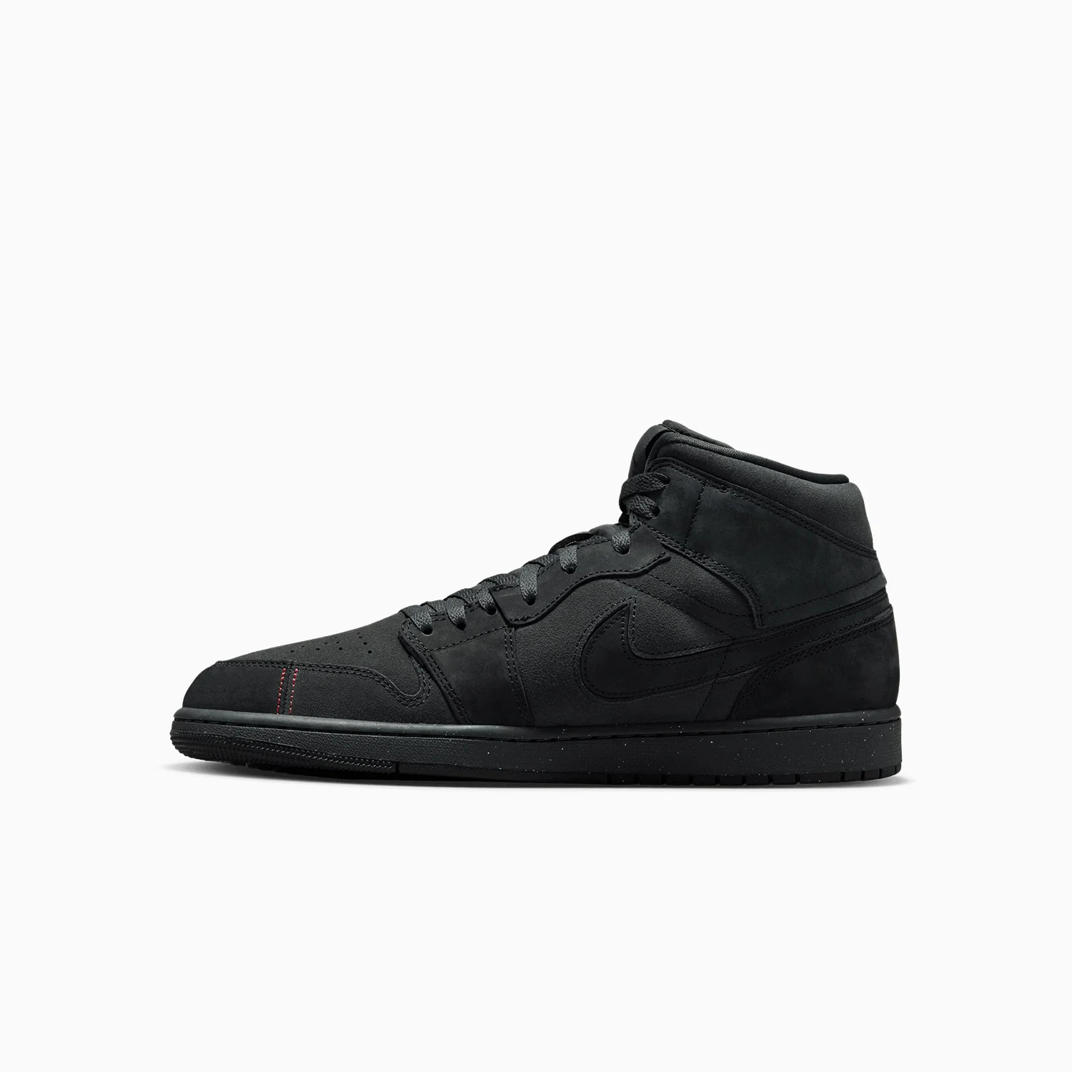 Men's Air Jordan 1 Mid SE Craft "Monochrome Black" - Image 4