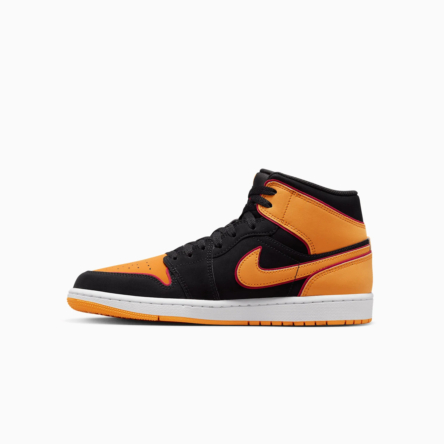 Men's Air Jordan 1 Mid SE "Vivid Orange" - Image 4