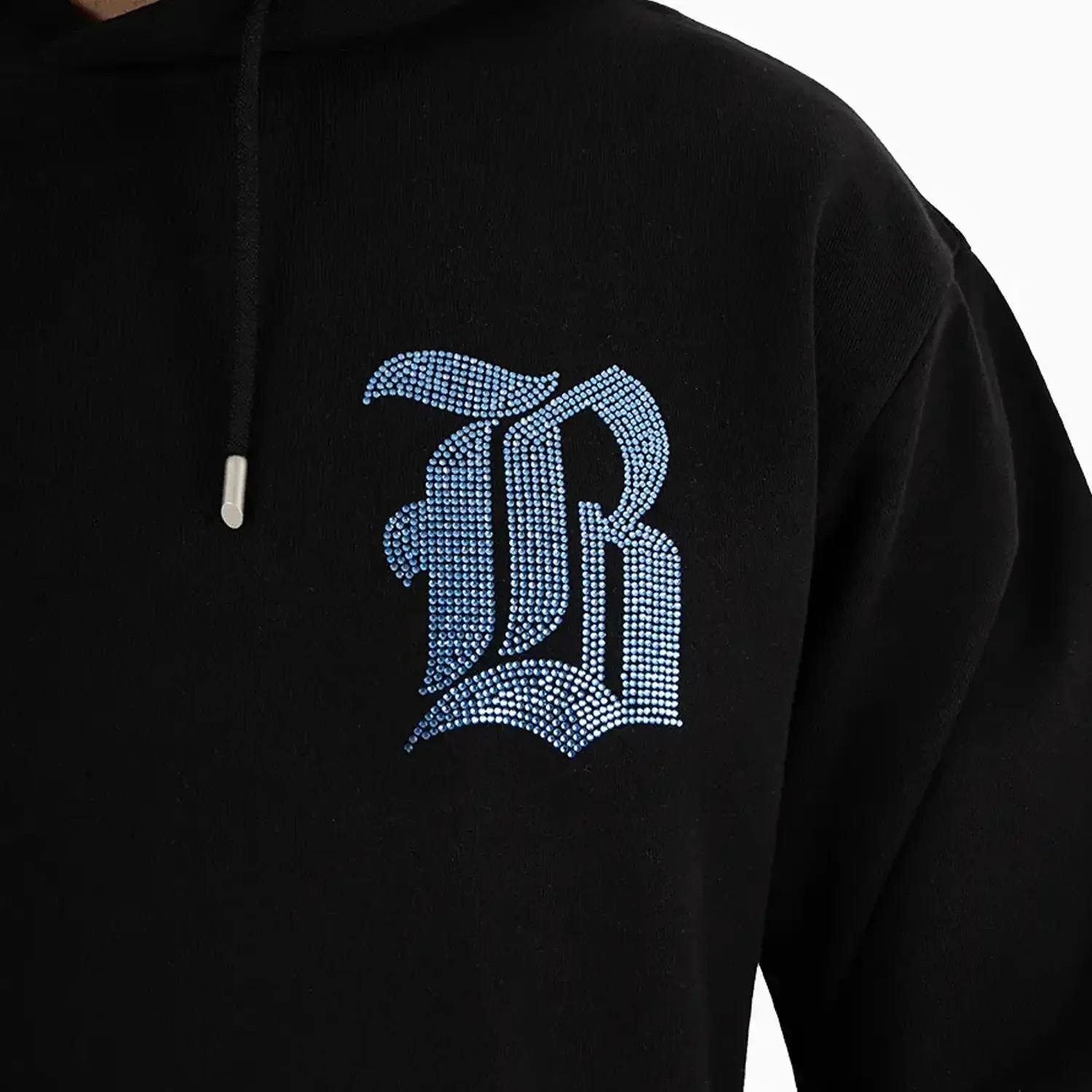Men's Black Label Bling Hoodie - Image 3