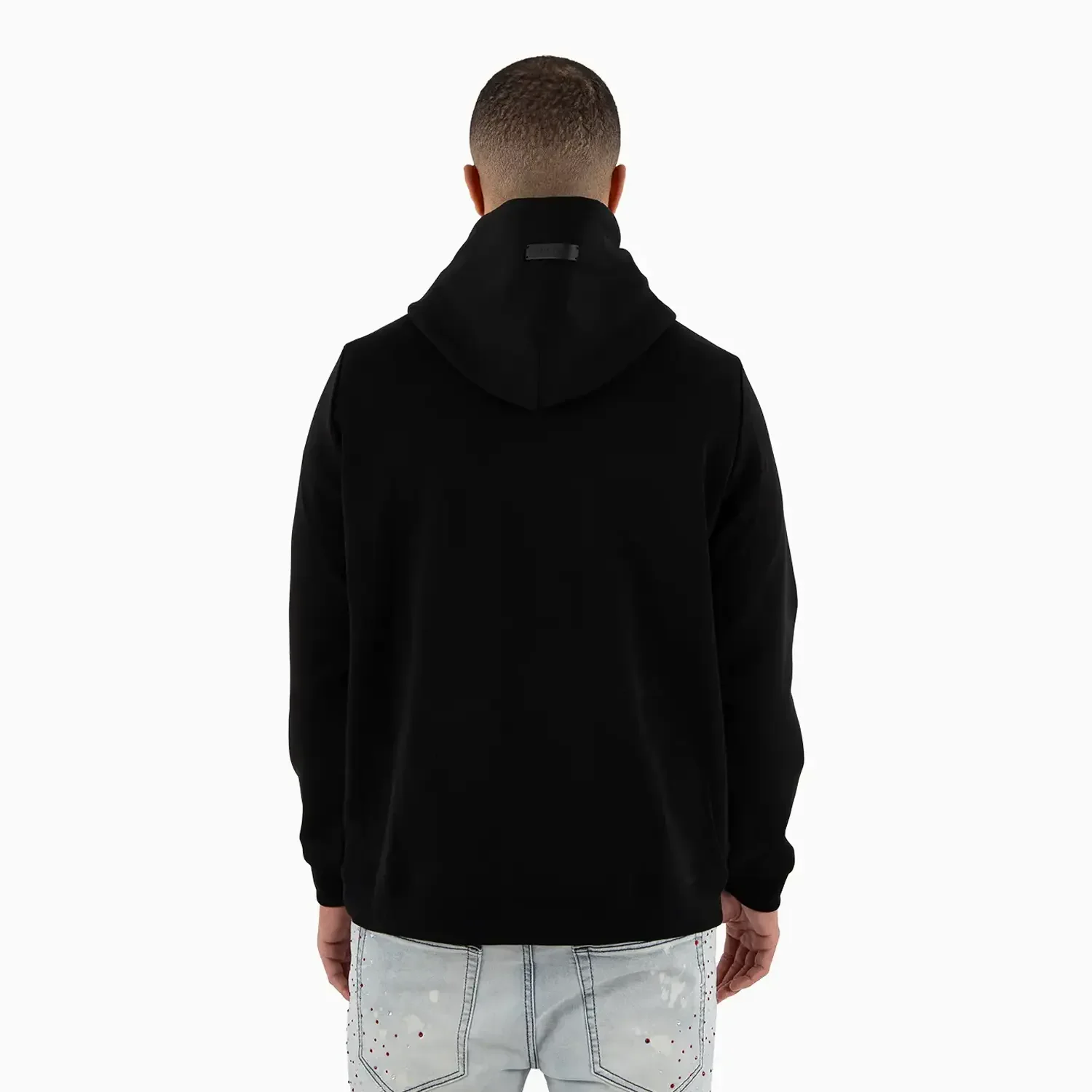 Men's BLACK Label Graphic Pull Over Hoodie - Image 2