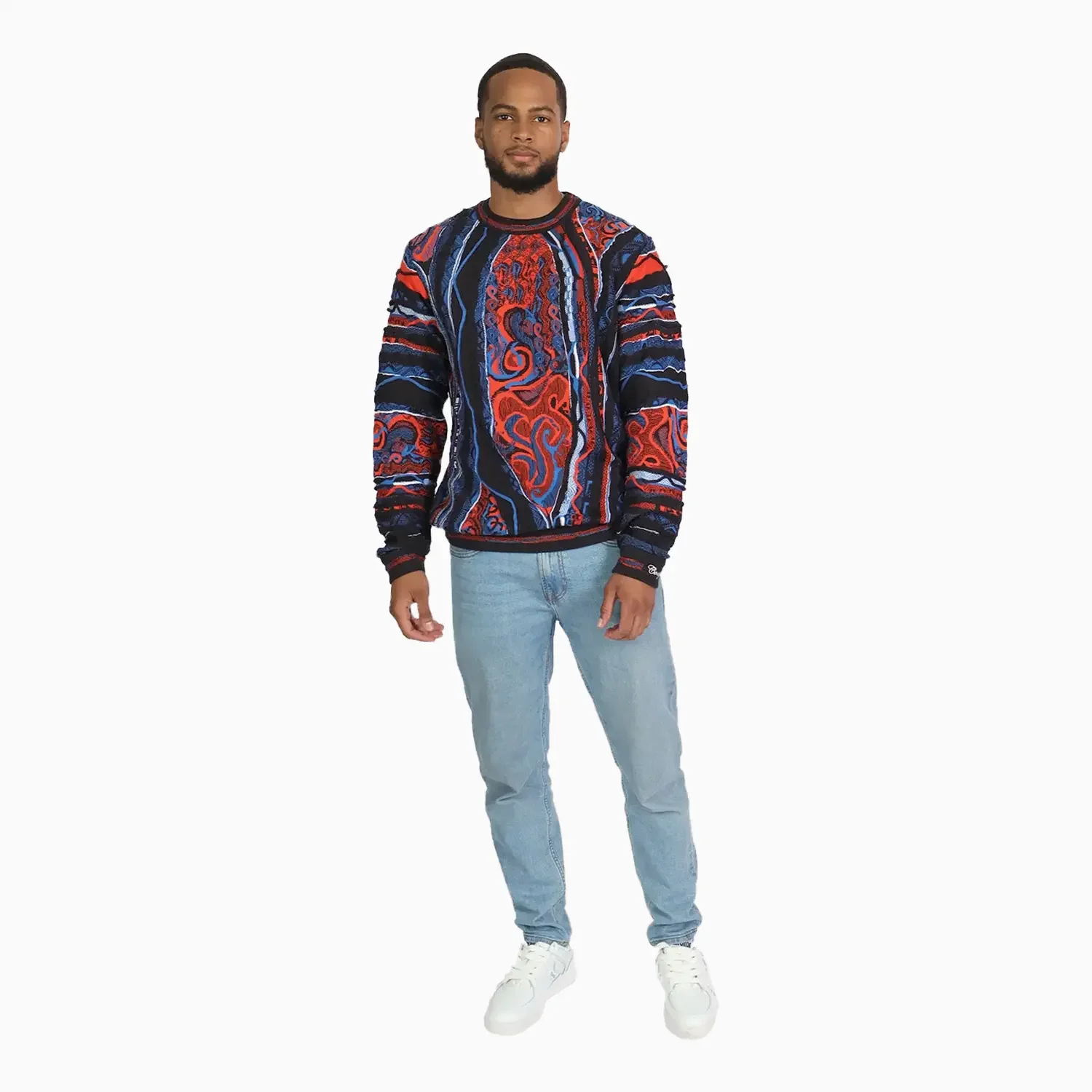 Men's COOGI Classic Crew Neck Sweater - Image 4