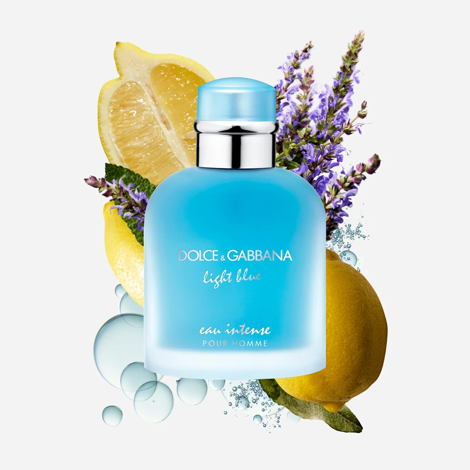 Men's Dolce & Gabbana Light Blue Eau Intense EDP 3.4 Oz - Image 2