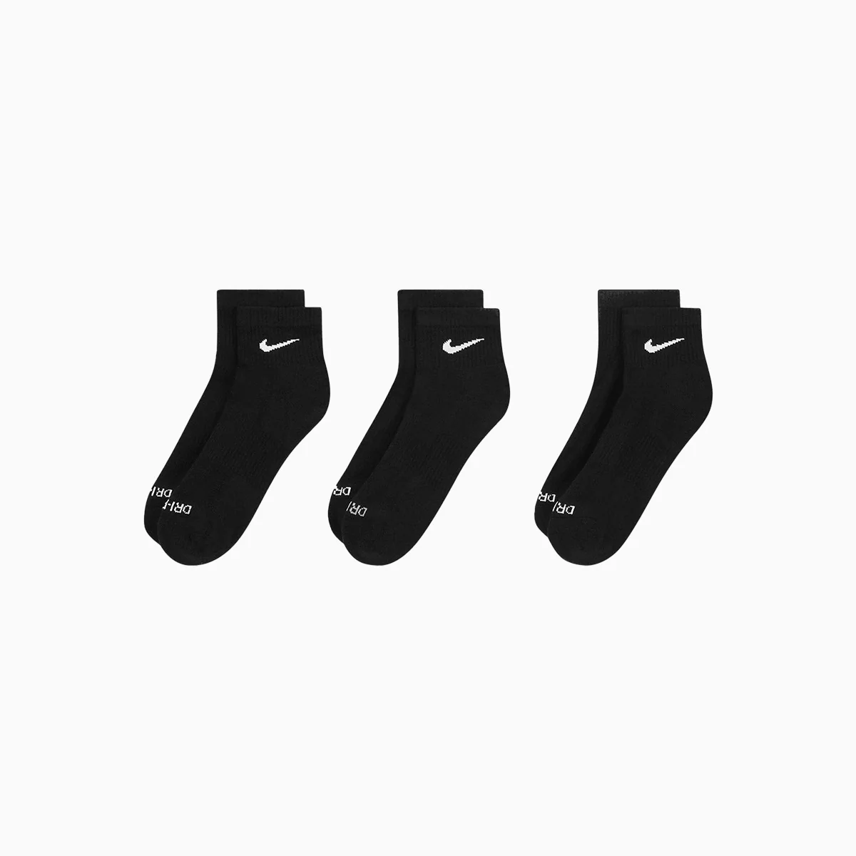 Men's Nike Everyday Plus Cushioned Ankle Socks  (3 Pairs) - Image 2