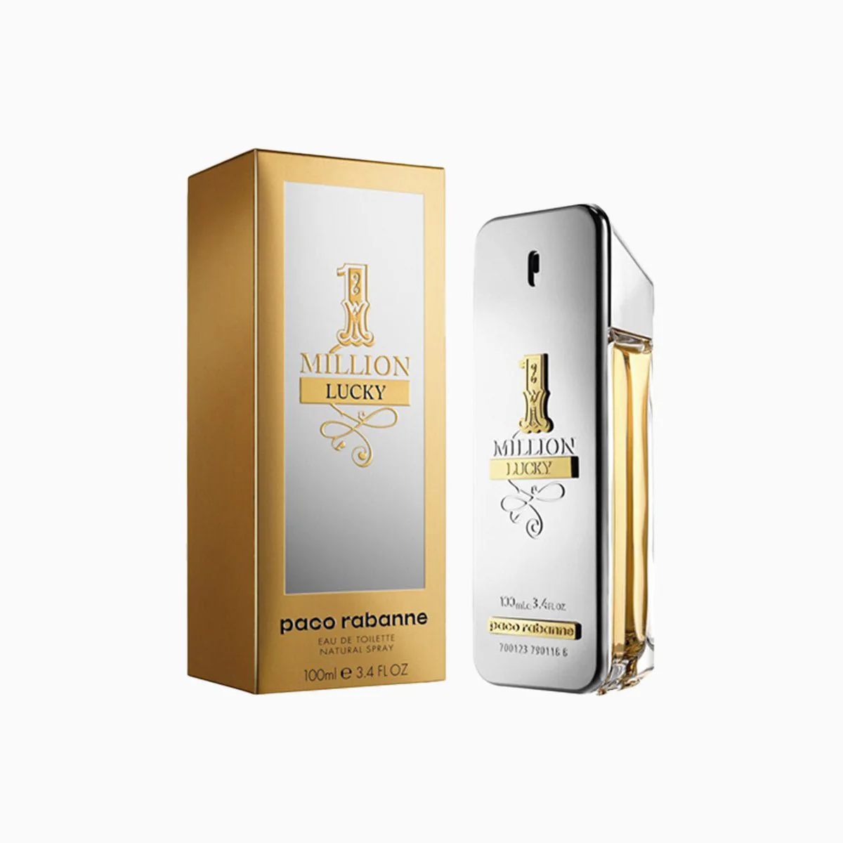 Men's Paco Rabanne 1 Million Lucky EDT Spray 3.4 Oz - Image 2