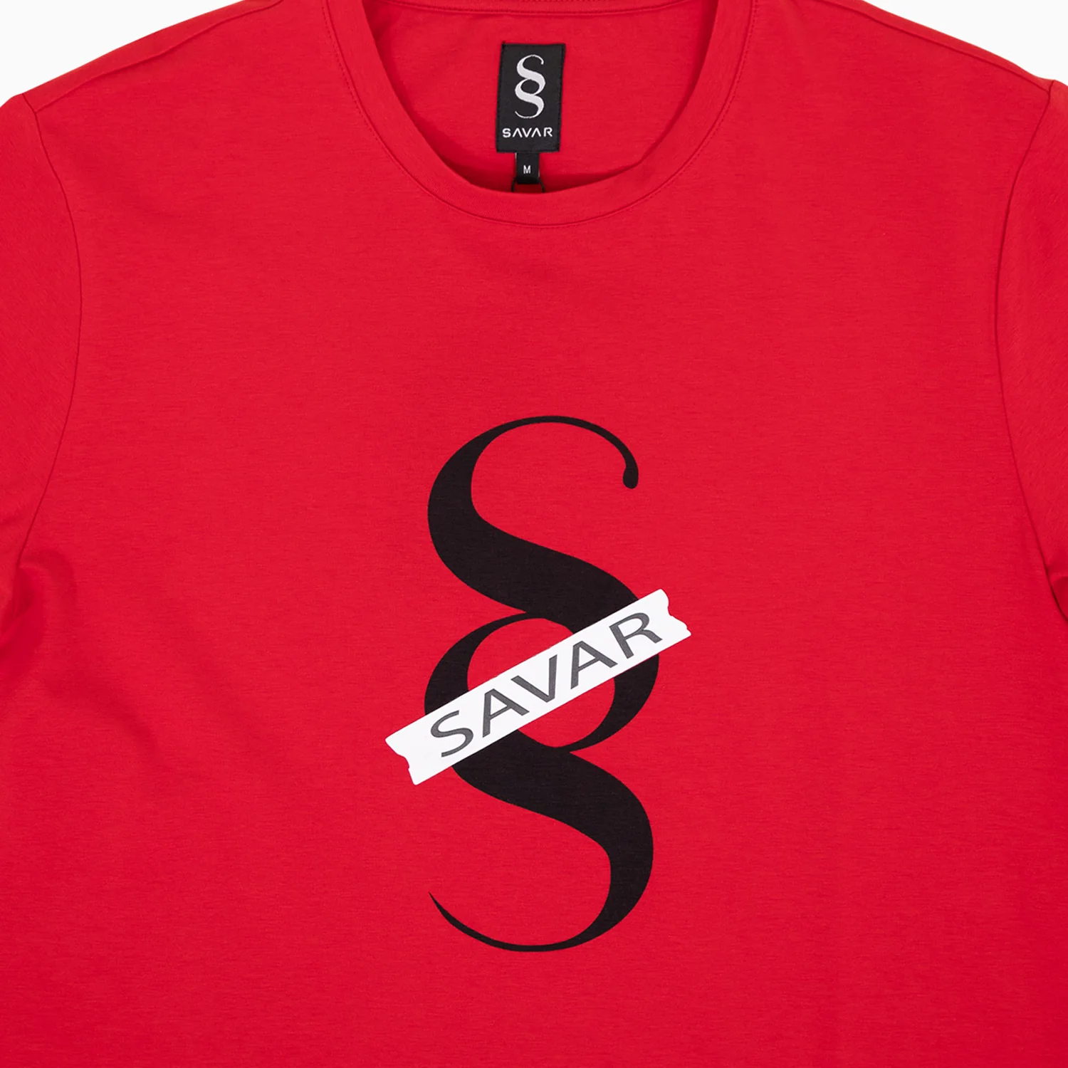 Men's Savar Logo Short Sleeve T Shirt - Image 2