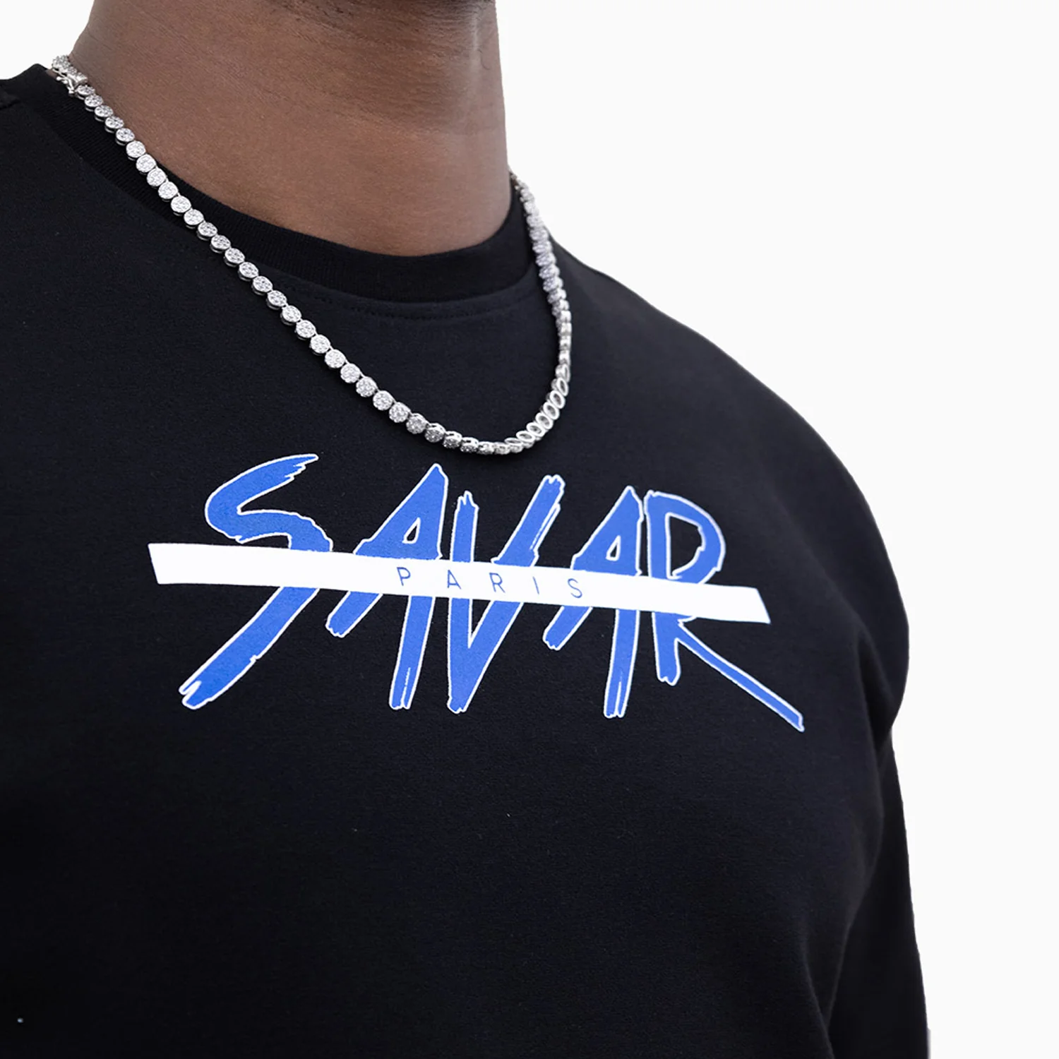 Men's Savar Paris Crew Neck Sweatshirt - Image 2