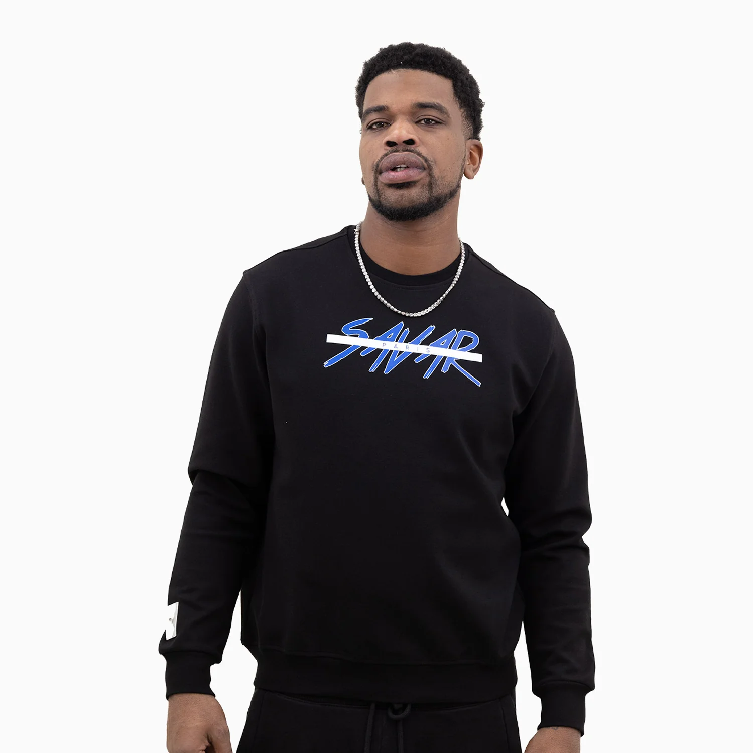 Men's Savar Paris Crew Neck Sweatshirt - Image 4