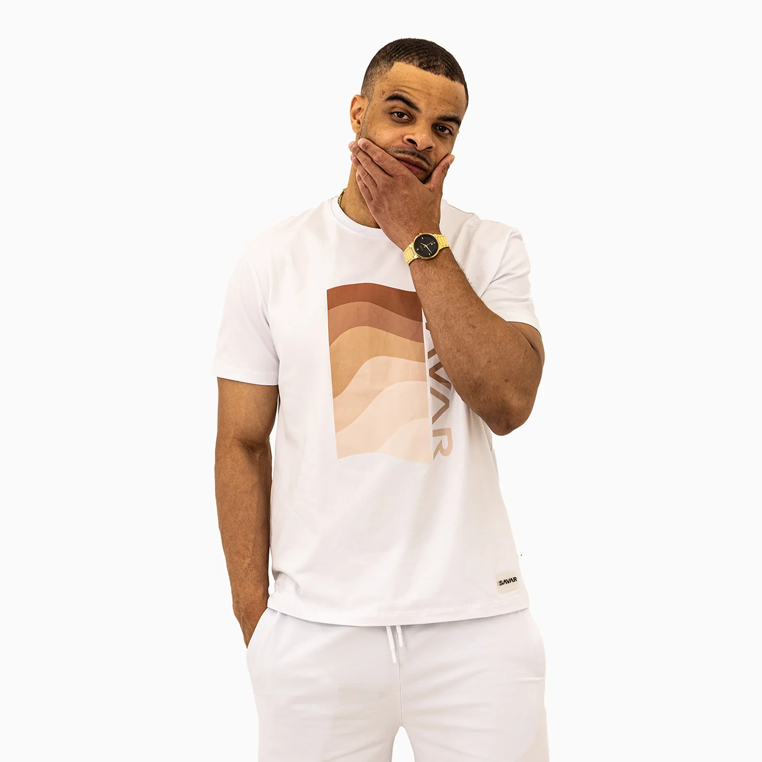 Men's Savar T-Shirt And Shorts Outfit - Image 9