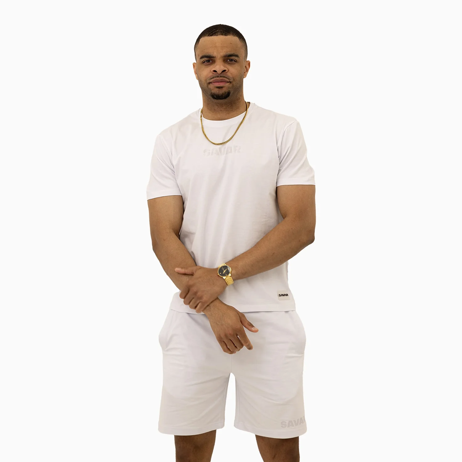 Men's Savar T-Shirt And Shorts Outfit - Image 4
