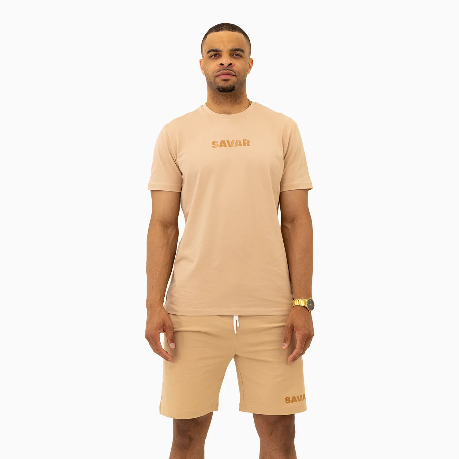 Men's Savar T-Shirt And Shorts Outfit - Image 4