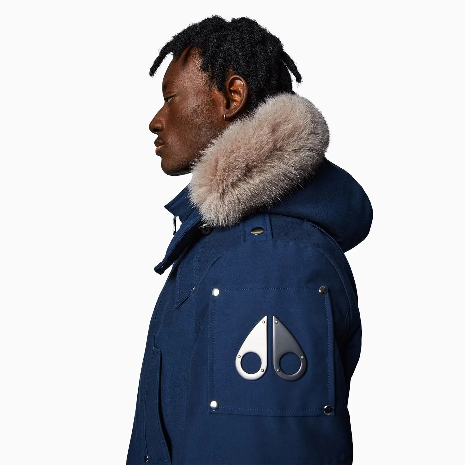 Men's Stirling Hooded Parka Coat - Image 3